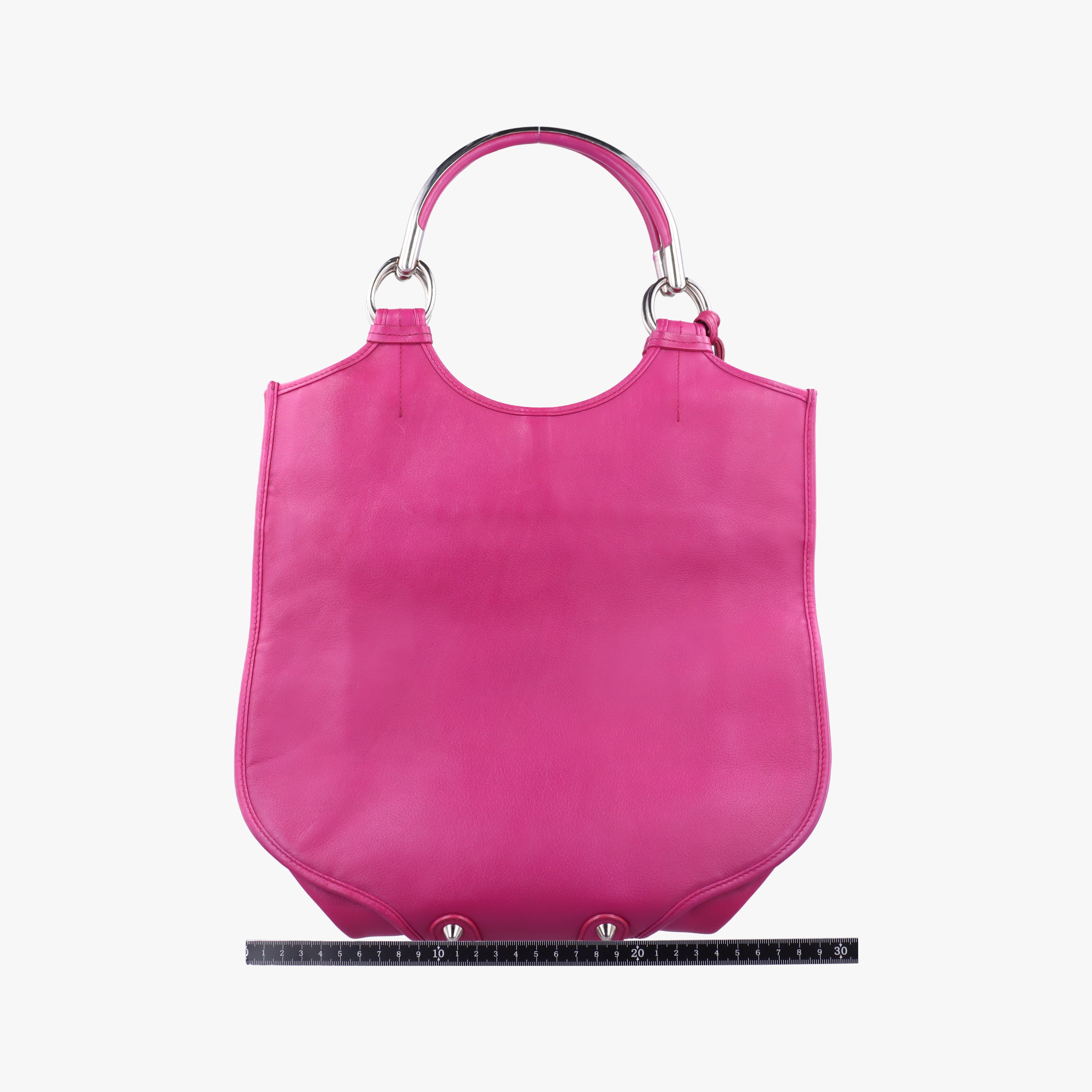 Pre-owned Christian Dior Hobo Rose leather  handbag | stylenewstar