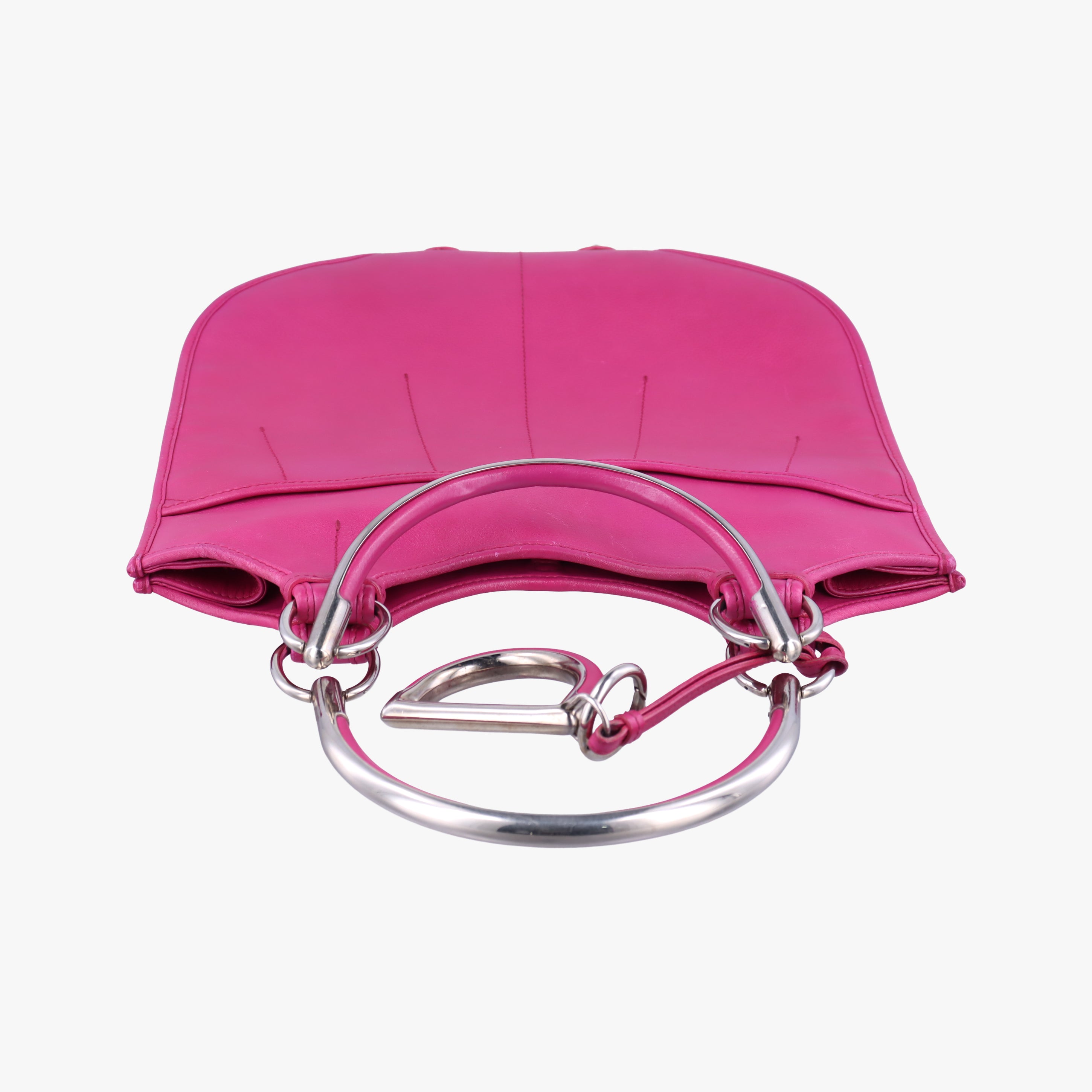 Pre-owned Christian Dior Hobo Rose leather  handbag | stylenewstar