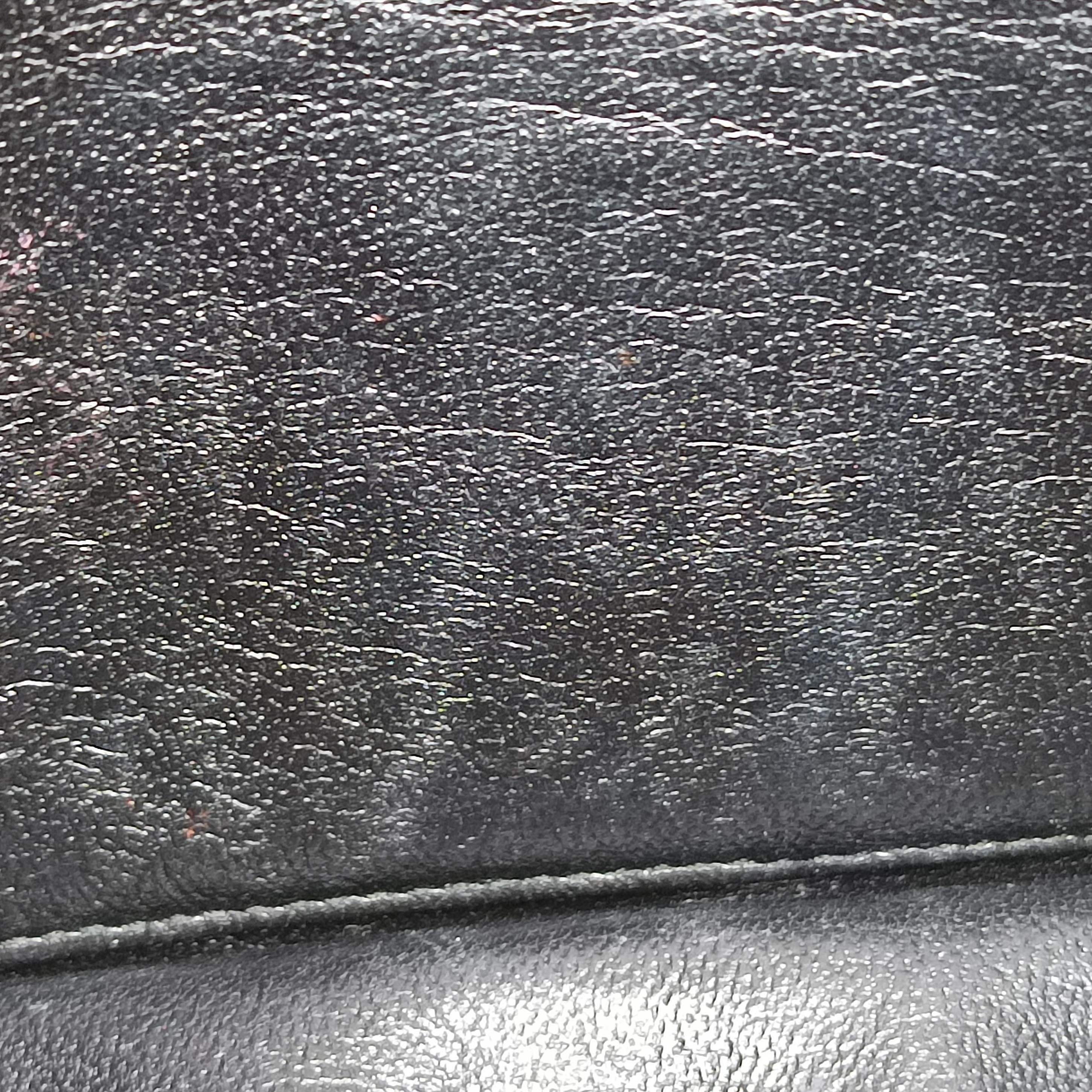 Pre-owned Prada Cahier Black×white Leather×SAFFIANO Leather 1BD045 shoulderbag | stylenewstar