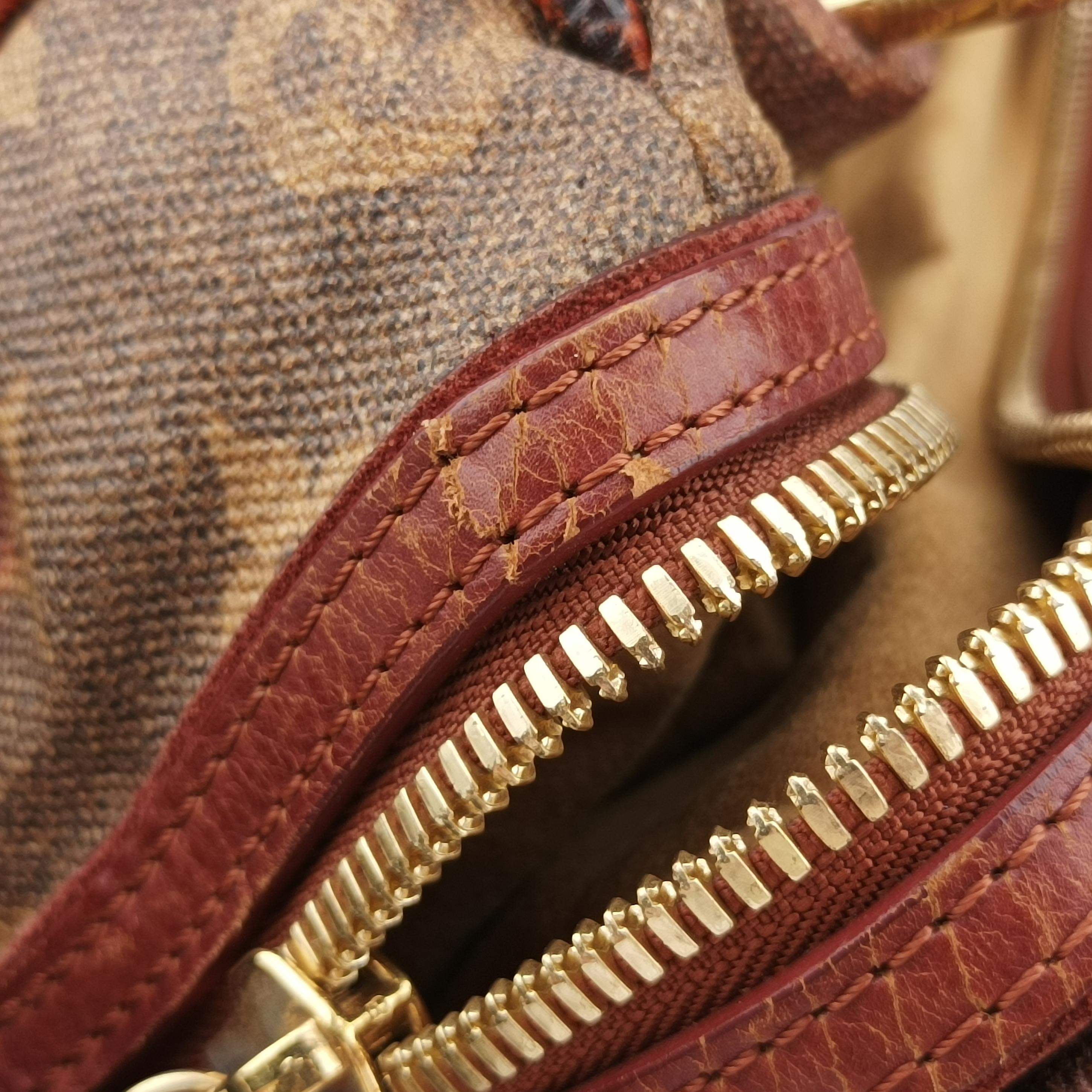 Pre-owned Louis Vuitton Man Crazy rouge×multicolor Monogram Jokes M95737 handbag | stylenewstar