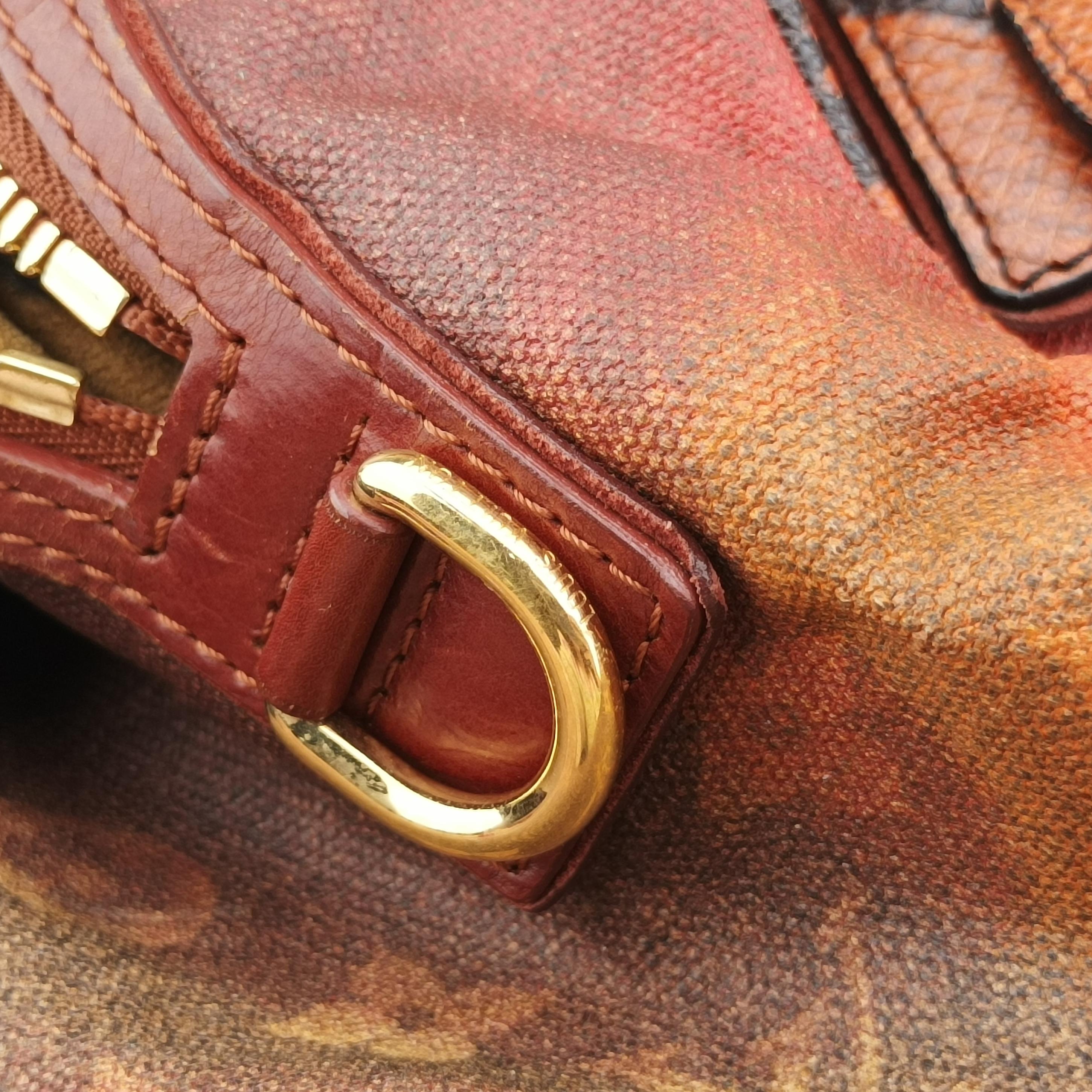 Pre-owned Louis Vuitton Man Crazy rouge×multicolor Monogram Jokes M95737 handbag | stylenewstar