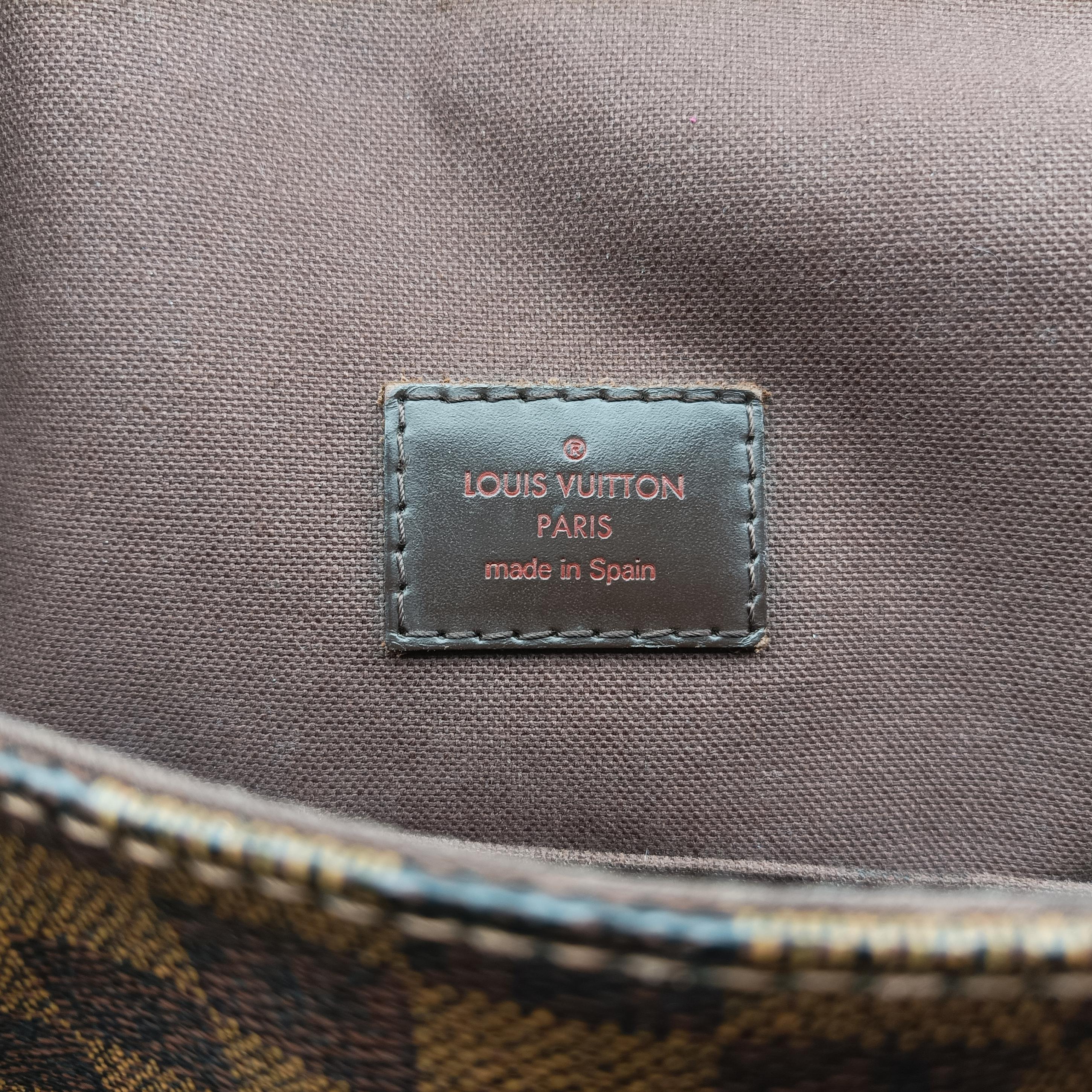 Pre-owned Louis Vuitton BROOKLYN PM EBENE Damier Canvas N51210 shoulderbag | stylenewstar