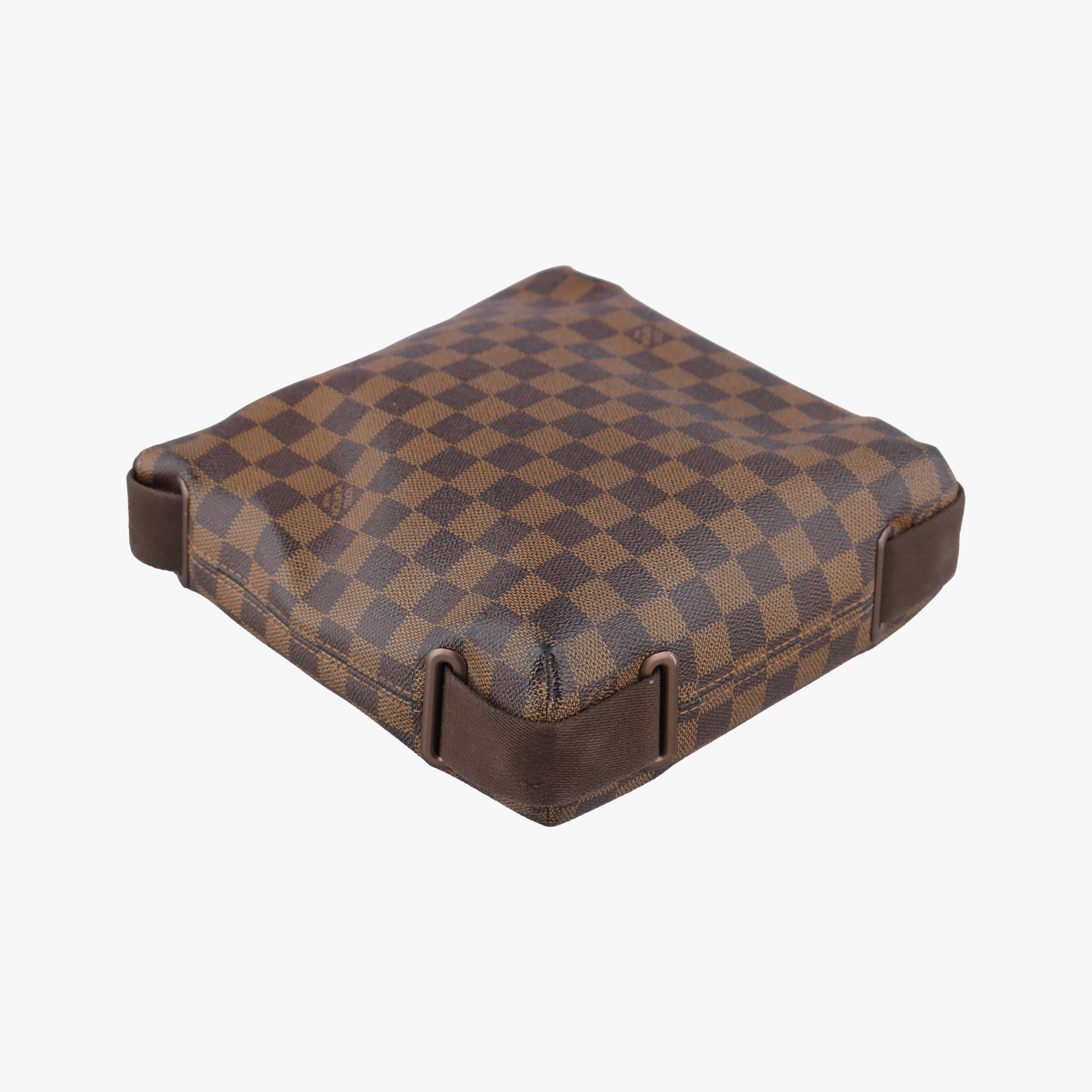 Pre-owned Louis Vuitton BROOKLYN PM EBENE Damier Canvas N51210 shoulderbag | stylenewstar