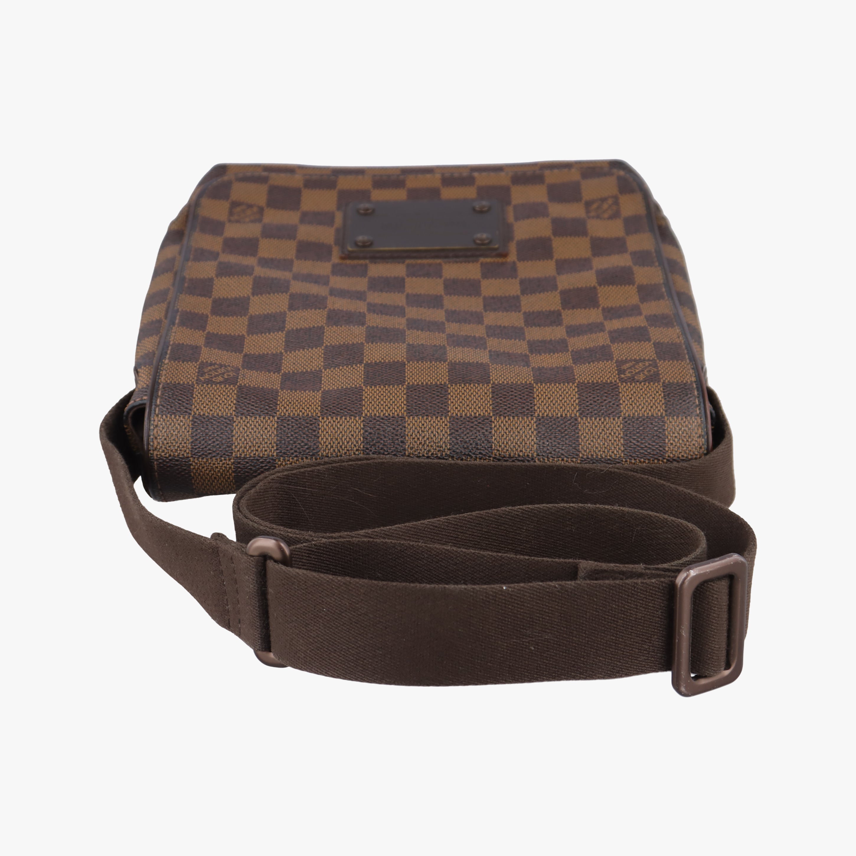 Pre-owned Louis Vuitton BROOKLYN PM EBENE Damier Canvas N51210 shoulderbag | stylenewstar