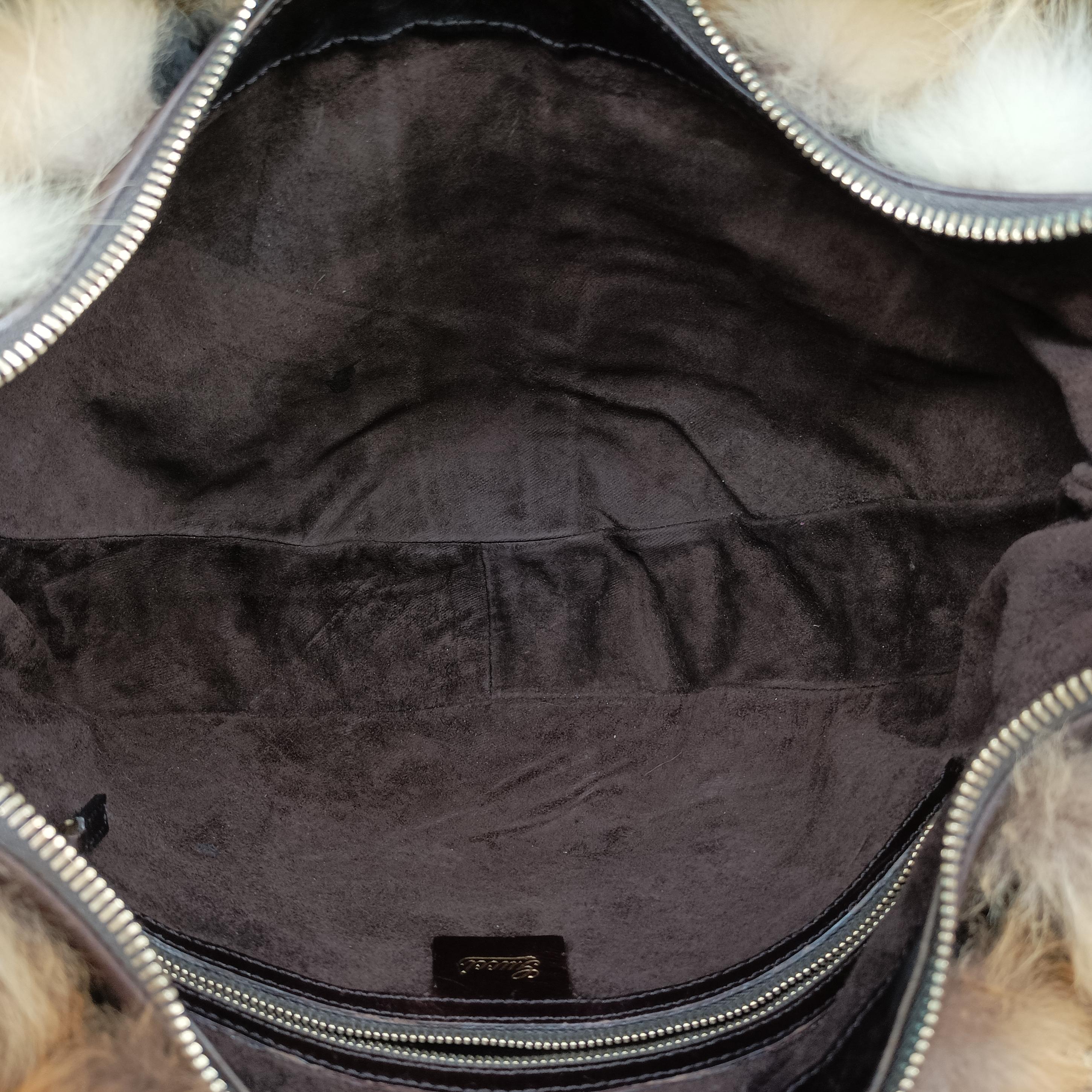 Vintage Gucci Bamboo Ring Hobo Brown mink 131038 handbag | stylenewstar
