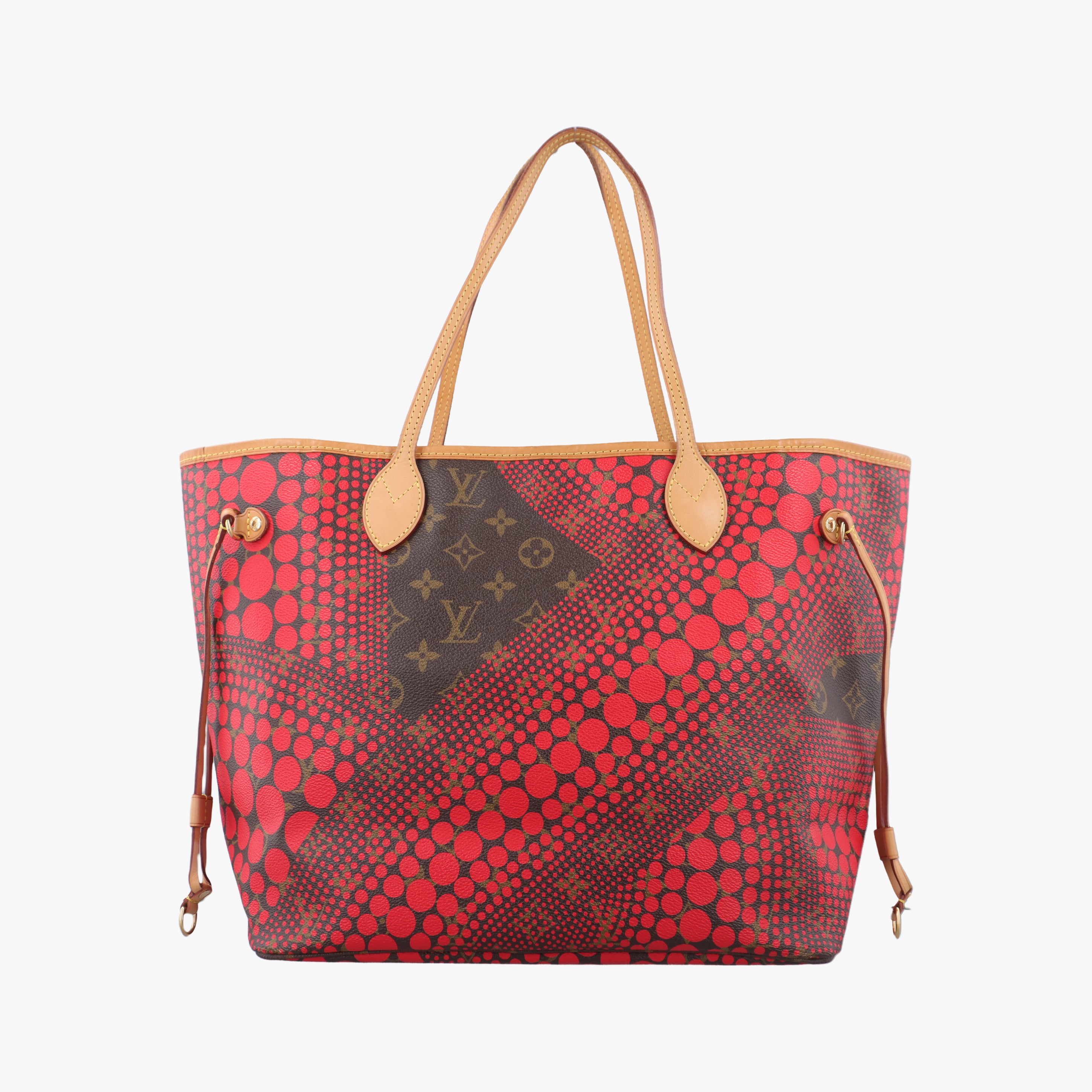 Pre-owned Louis Vuitton Neverfull MM Brown×Rouge Monogram Canvas M40686 shoulderbag | stylenewstar