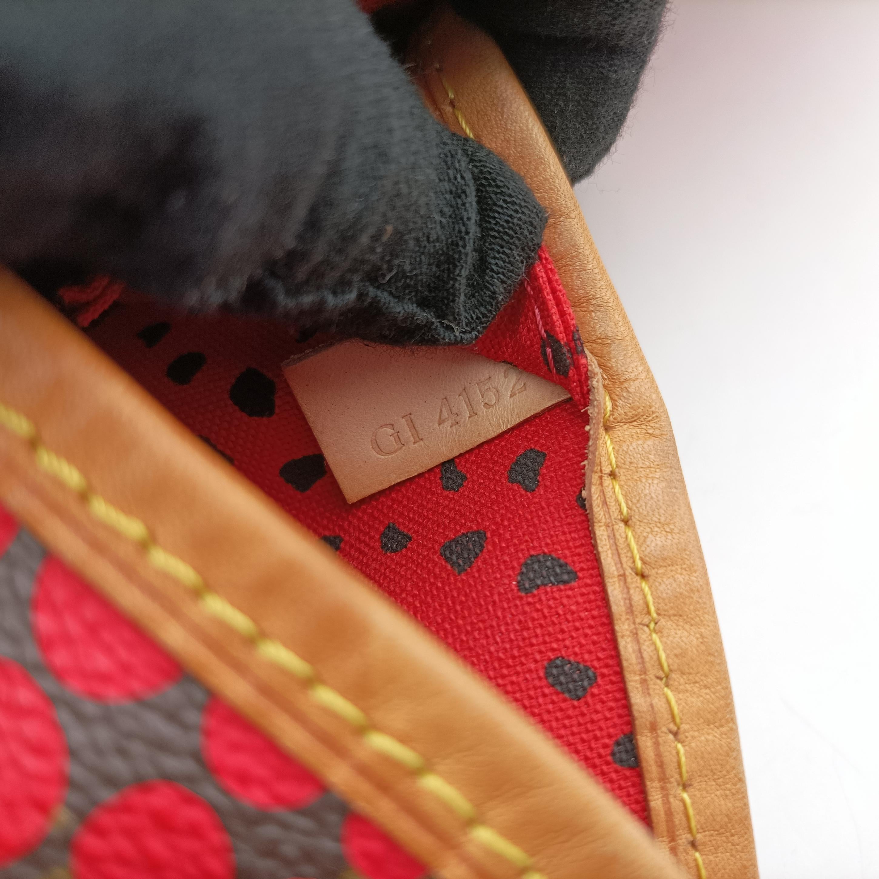 Pre-owned Louis Vuitton Neverfull MM Brown×Rouge Monogram Canvas M40686 shoulderbag | stylenewstar