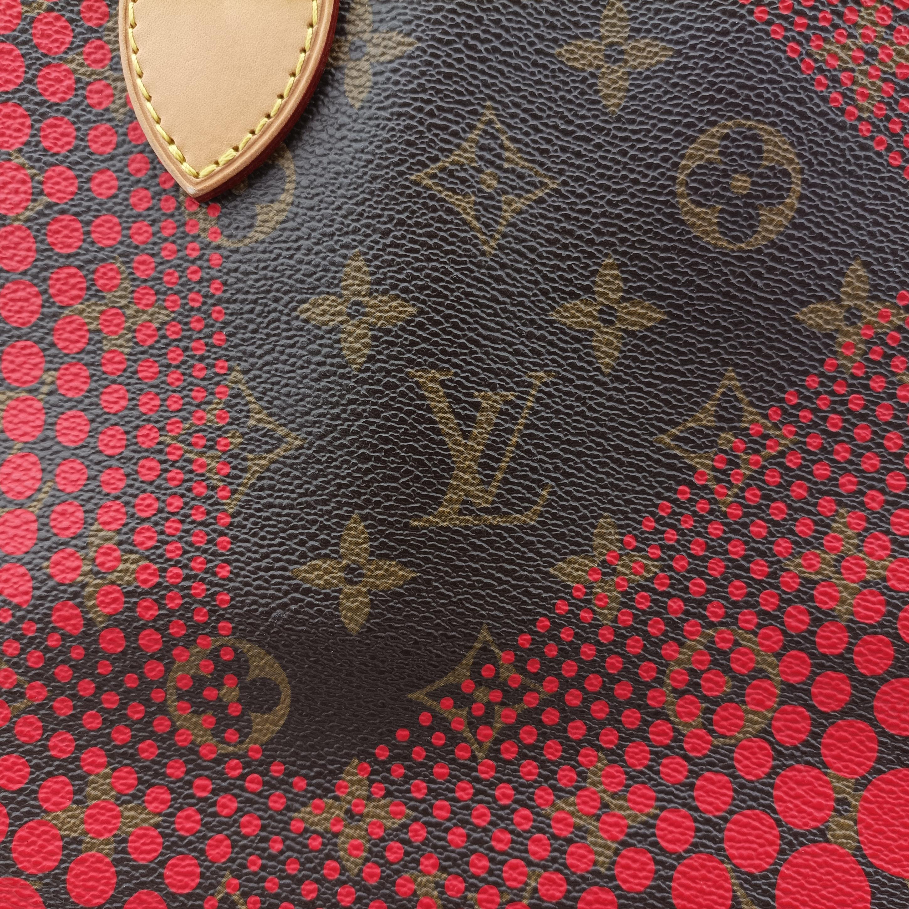 Pre-owned Louis Vuitton Neverfull MM Brown×Rouge Monogram Canvas M40686 shoulderbag | stylenewstar