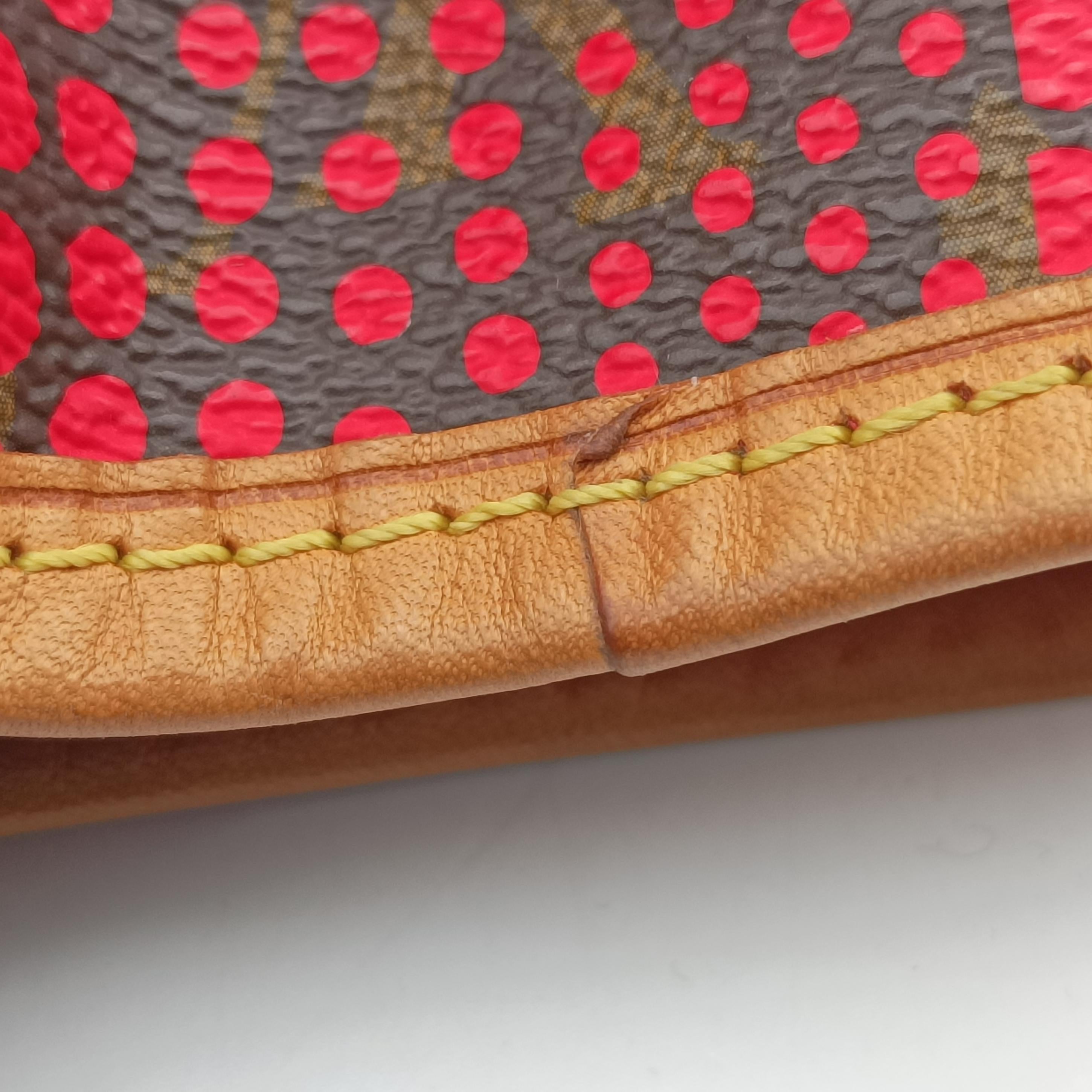 Pre-owned Louis Vuitton Neverfull MM Brown×Rouge Monogram Canvas M40686 shoulderbag | stylenewstar