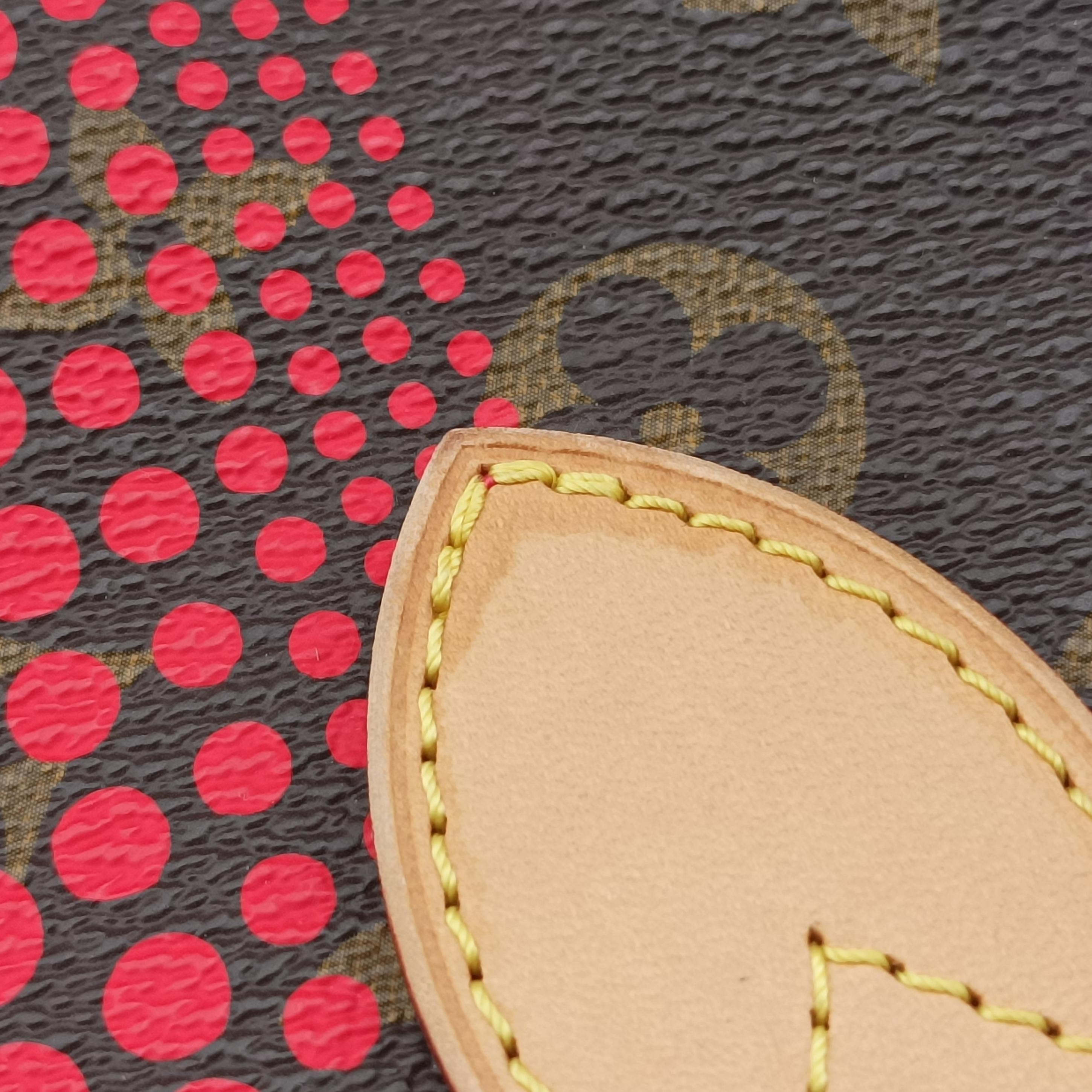 Pre-owned Louis Vuitton Neverfull MM Brown×Rouge Monogram Canvas M40686 shoulderbag | stylenewstar