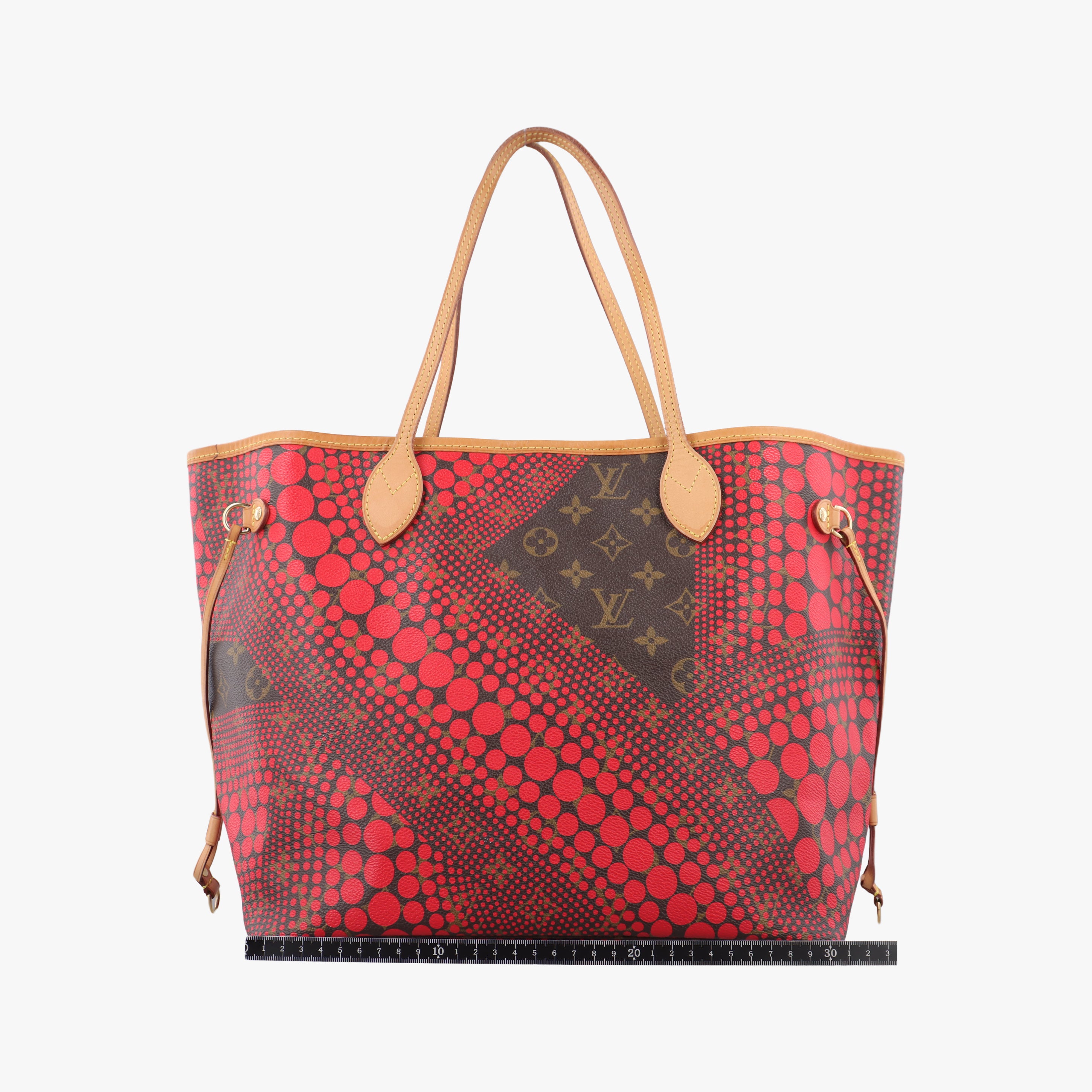 Pre-owned Louis Vuitton Neverfull MM Brown×Rouge Monogram Canvas M40686 shoulderbag | stylenewstar