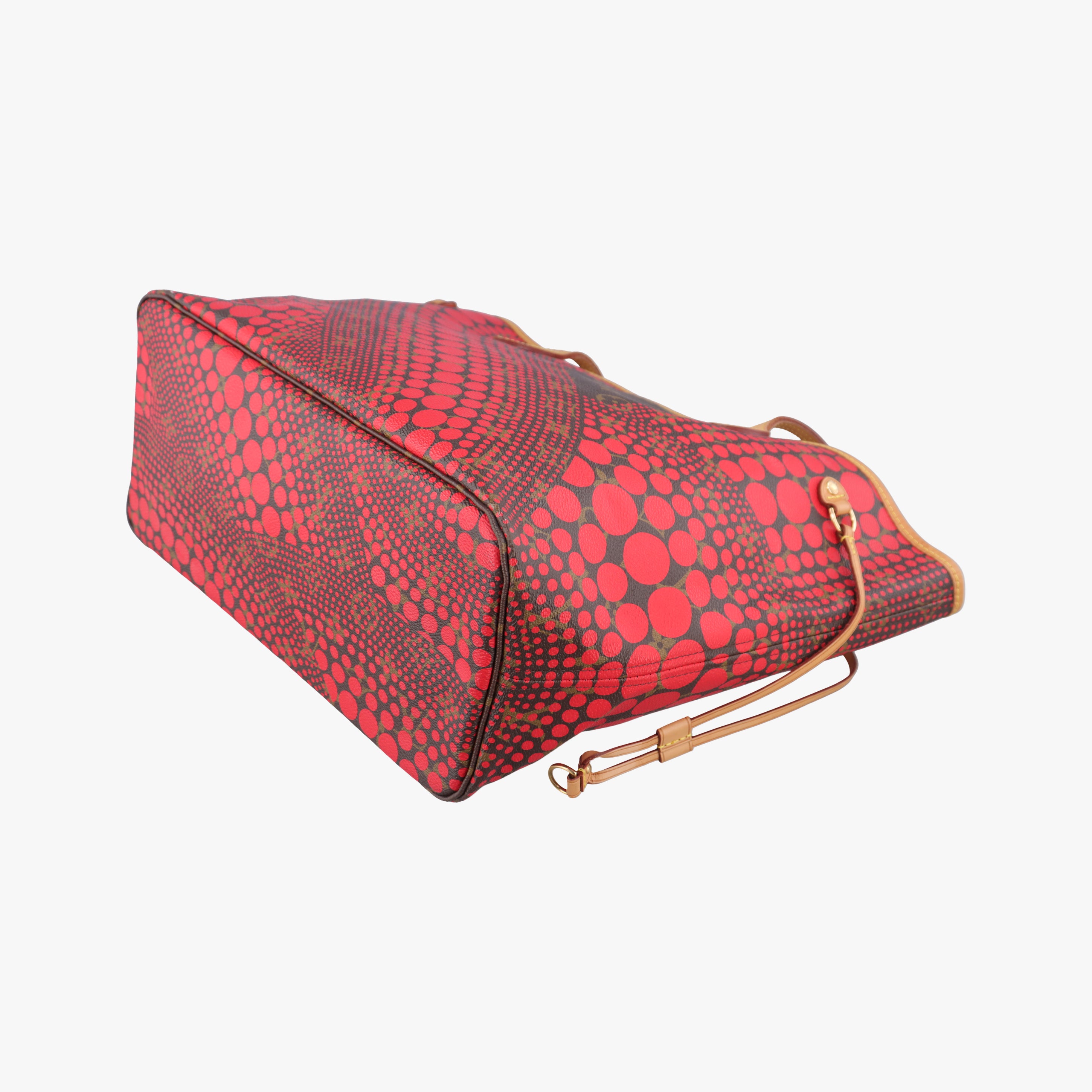 Pre-owned Louis Vuitton Neverfull MM Brown×Rouge Monogram Canvas M40686 shoulderbag | stylenewstar