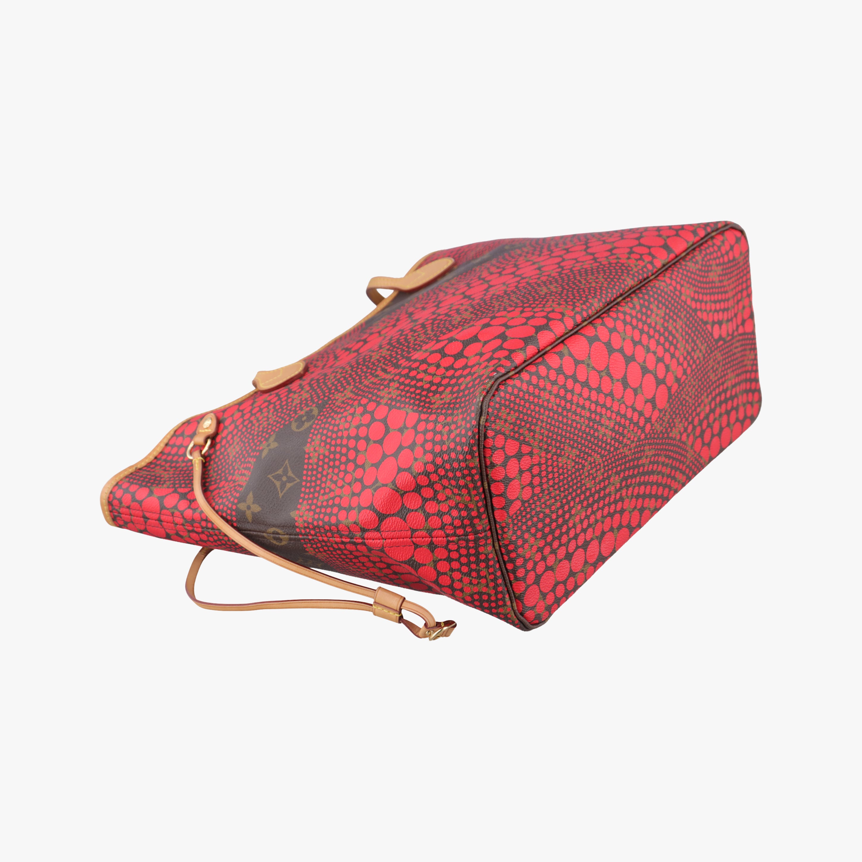 Pre-owned Louis Vuitton Neverfull MM Brown×Rouge Monogram Canvas M40686 shoulderbag | stylenewstar