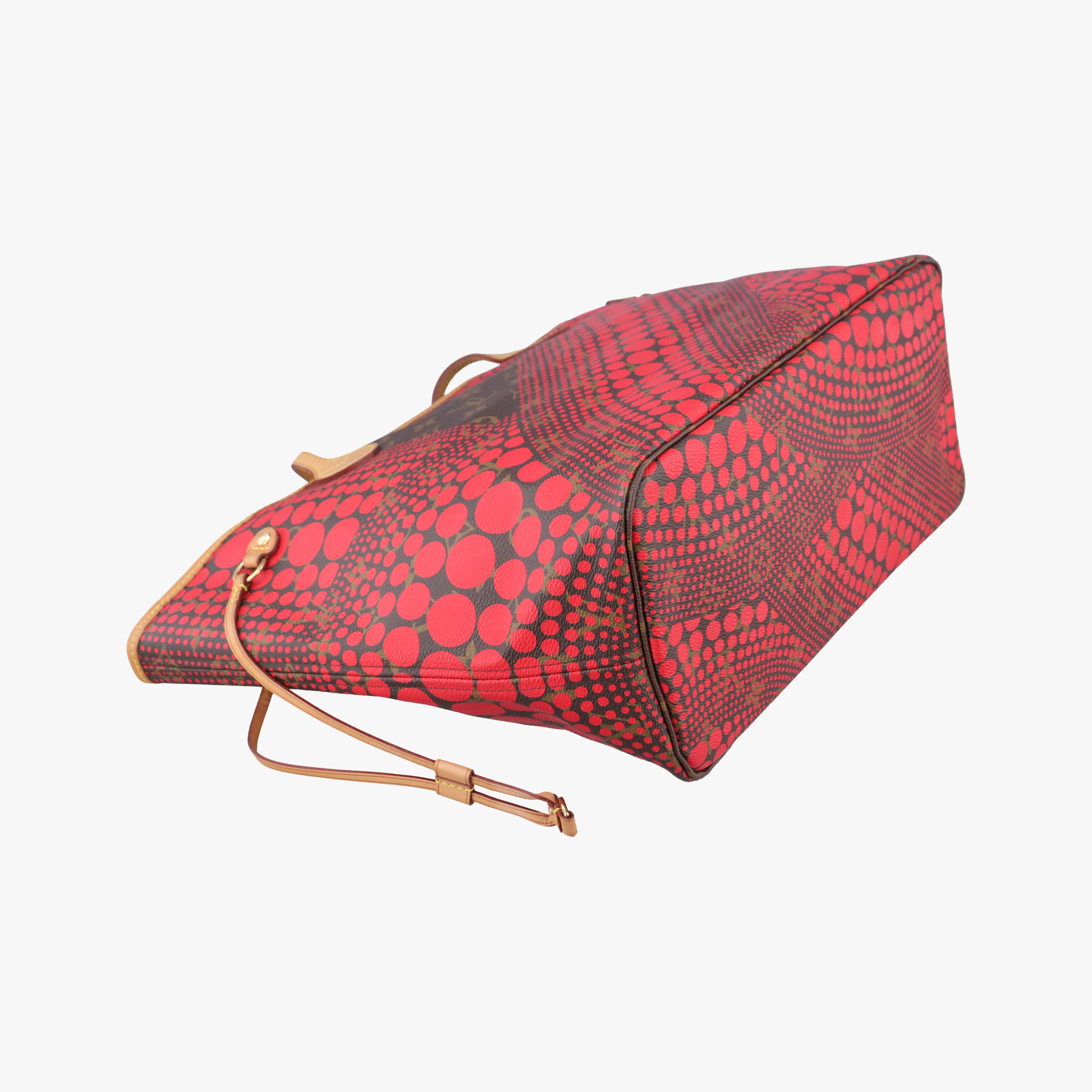 Pre-owned Louis Vuitton Neverfull MM Brown×Rouge Monogram Canvas M40686 shoulderbag | stylenewstar