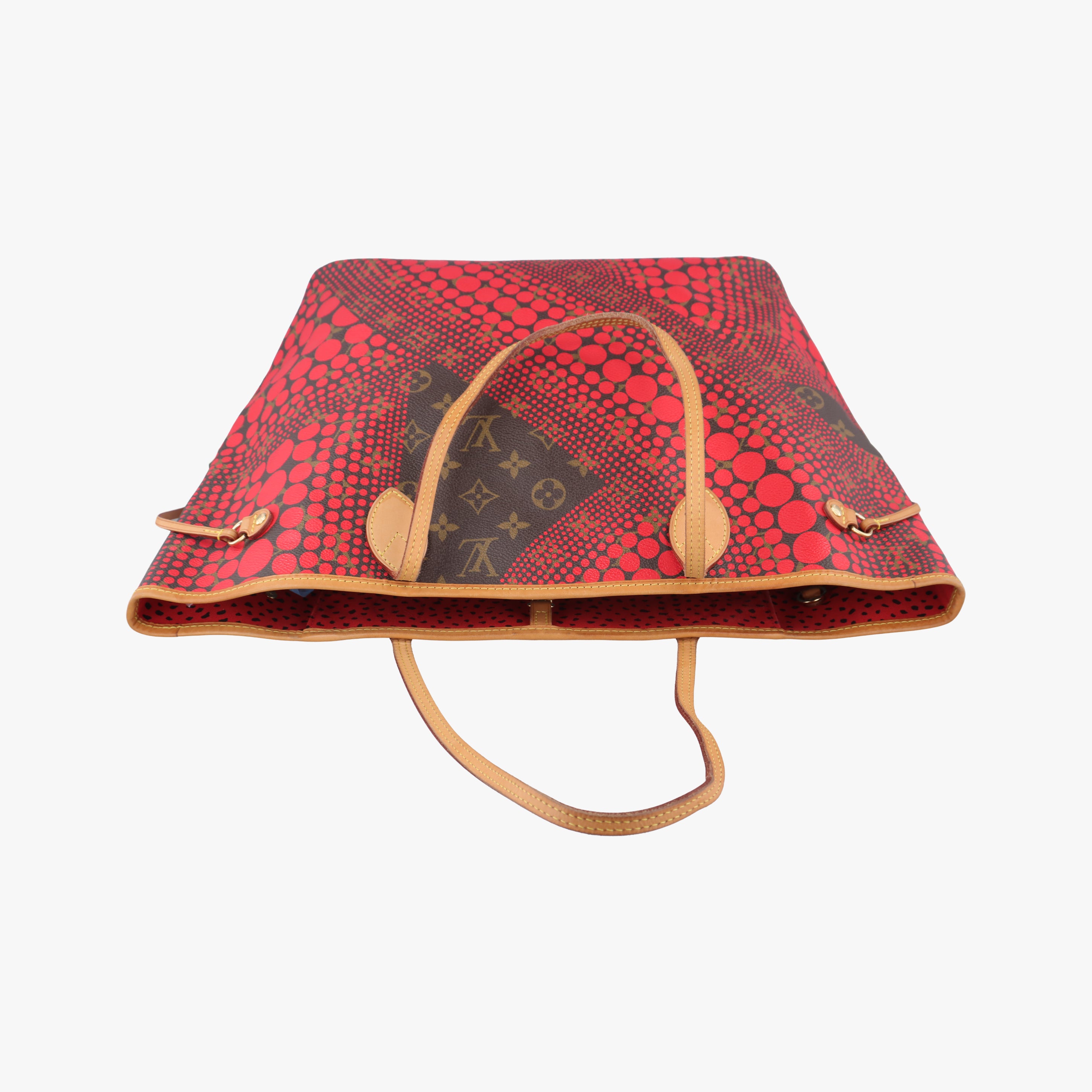 Pre-owned Louis Vuitton Neverfull MM Brown×Rouge Monogram Canvas M40686 shoulderbag | stylenewstar