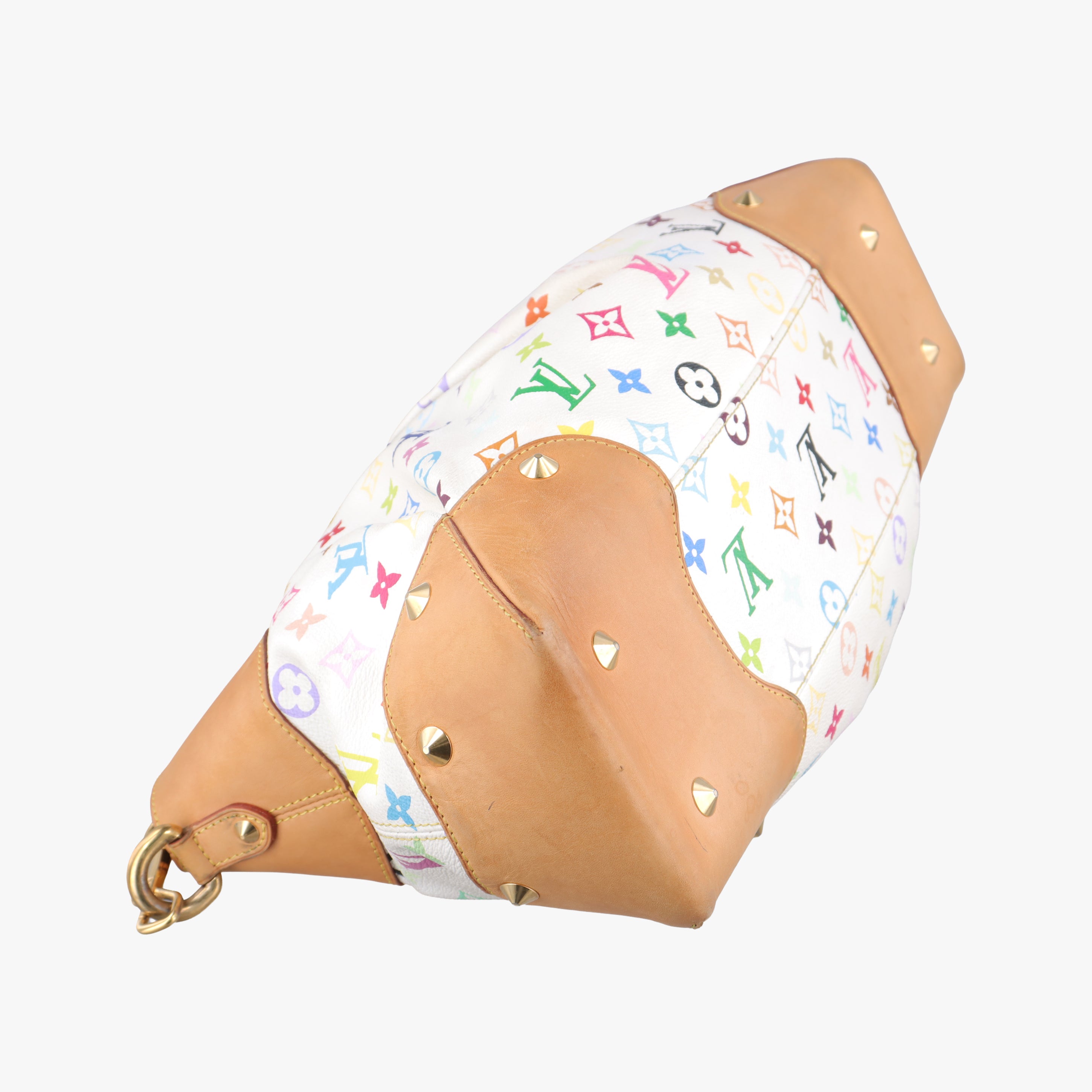 Secondhand Louis Vuitton JUDY GM white Monogram Multicolor M40253 shoulderbag | stylenewstar