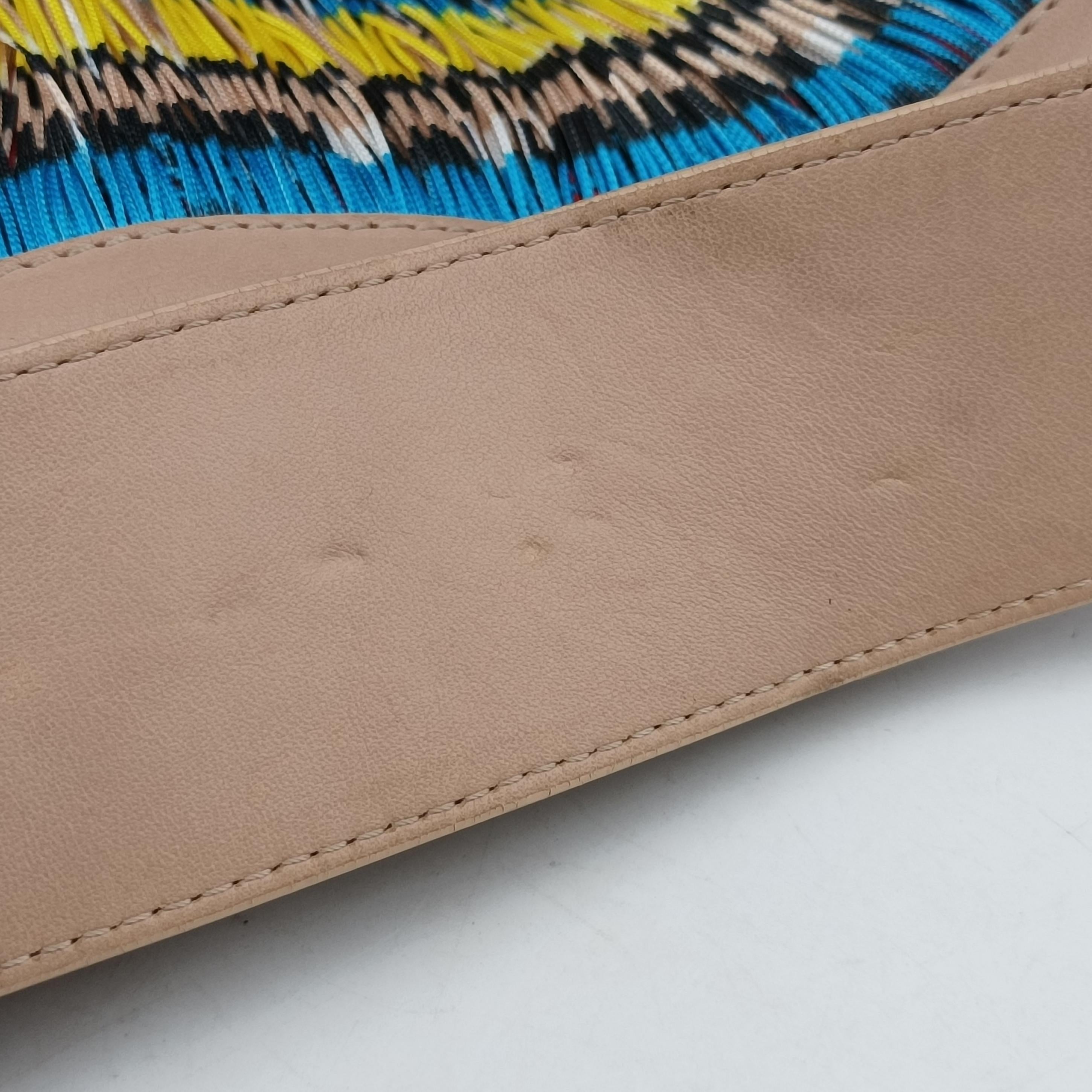 Pre-owned VERSACE Hobo Multicolour canvas×leather  shoulderbag | stylenewstar