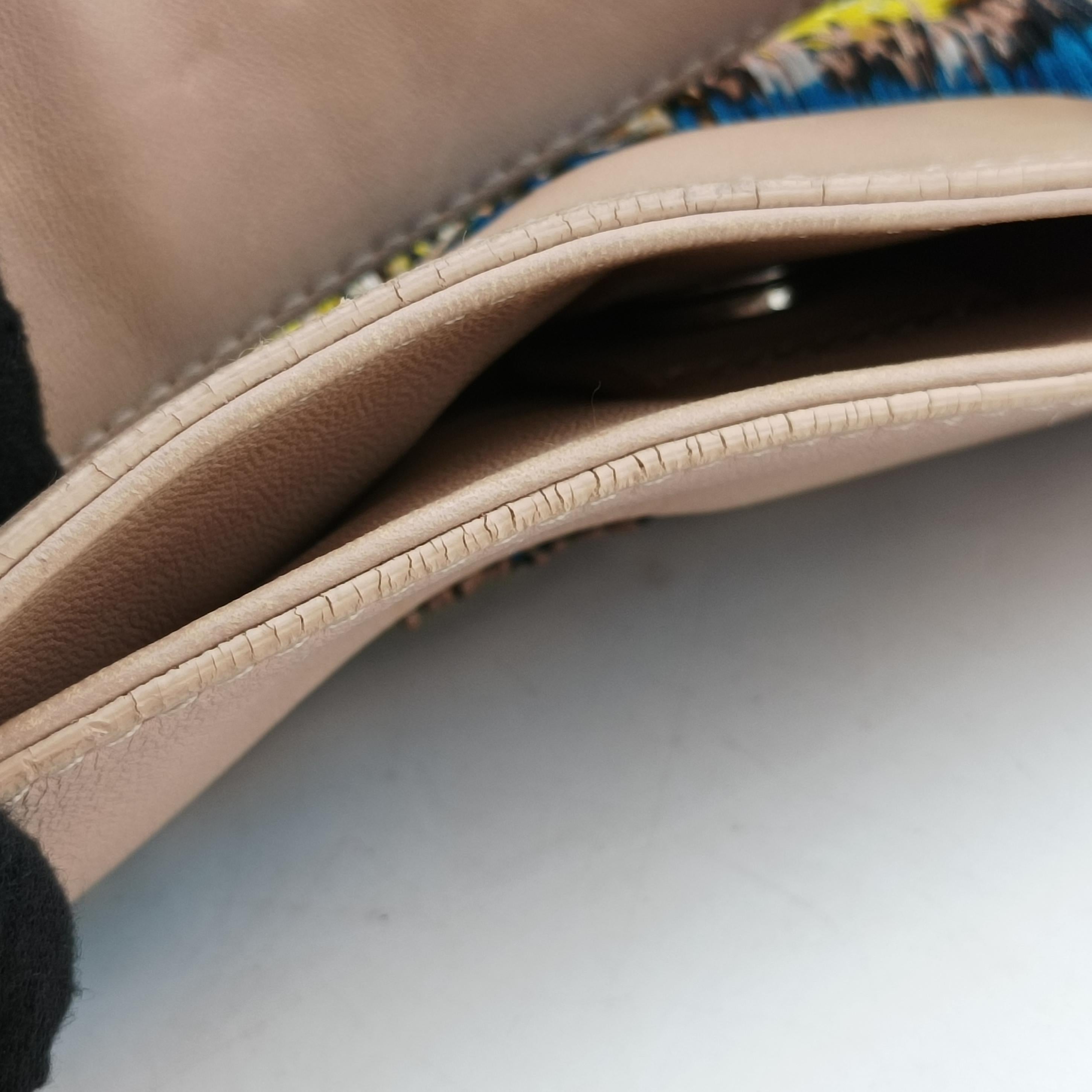 Pre-owned VERSACE Hobo Multicolour canvas×leather  shoulderbag | stylenewstar