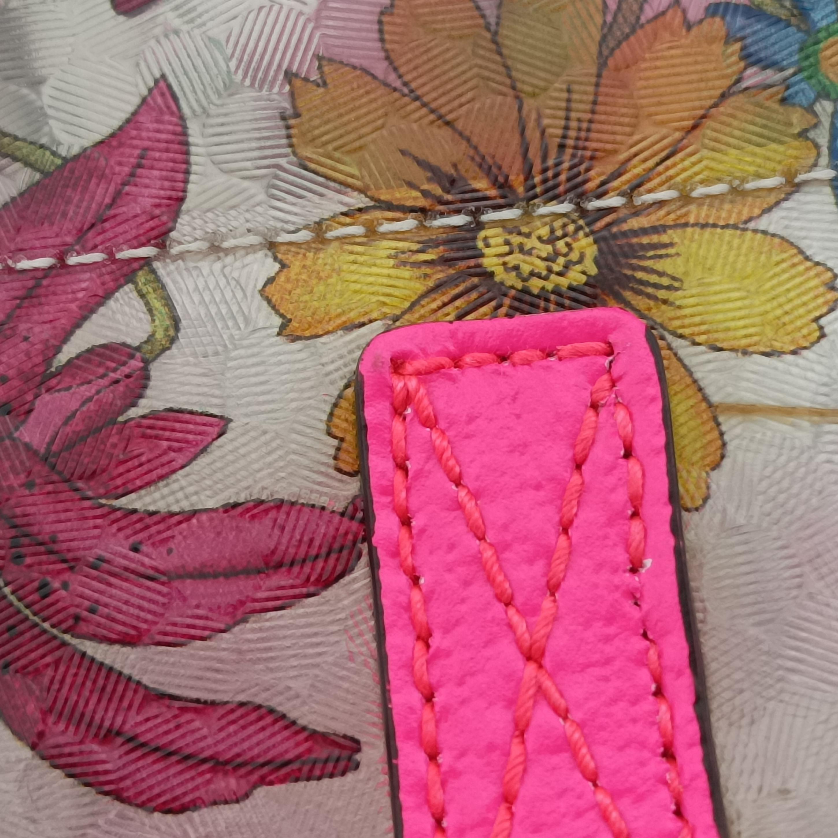 Secondhand Gucci Flora Print Multicolour PVC coated canvas 548713 handbag | stylenewstar