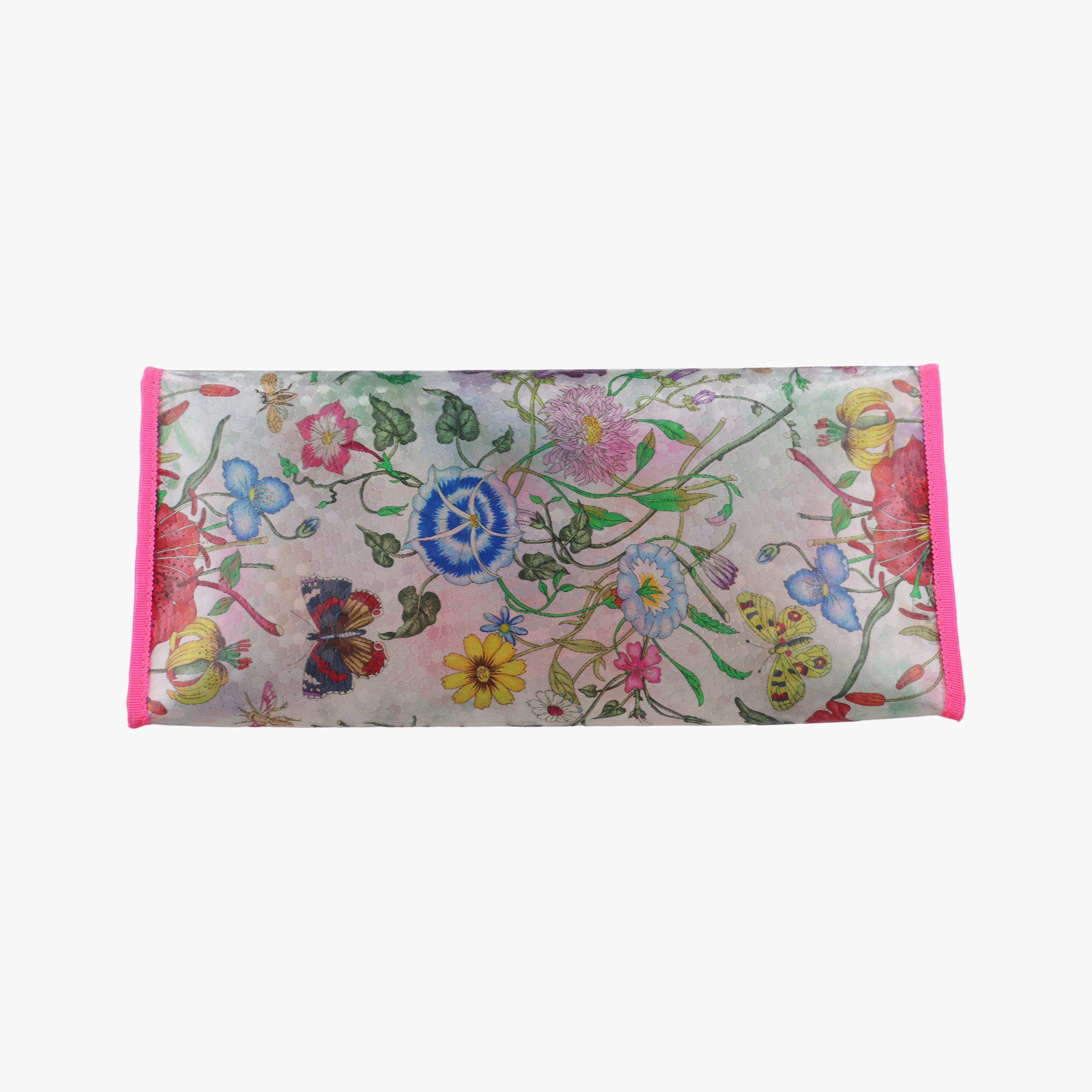 Secondhand Gucci Flora Print Multicolour PVC coated canvas 548713 handbag | stylenewstar