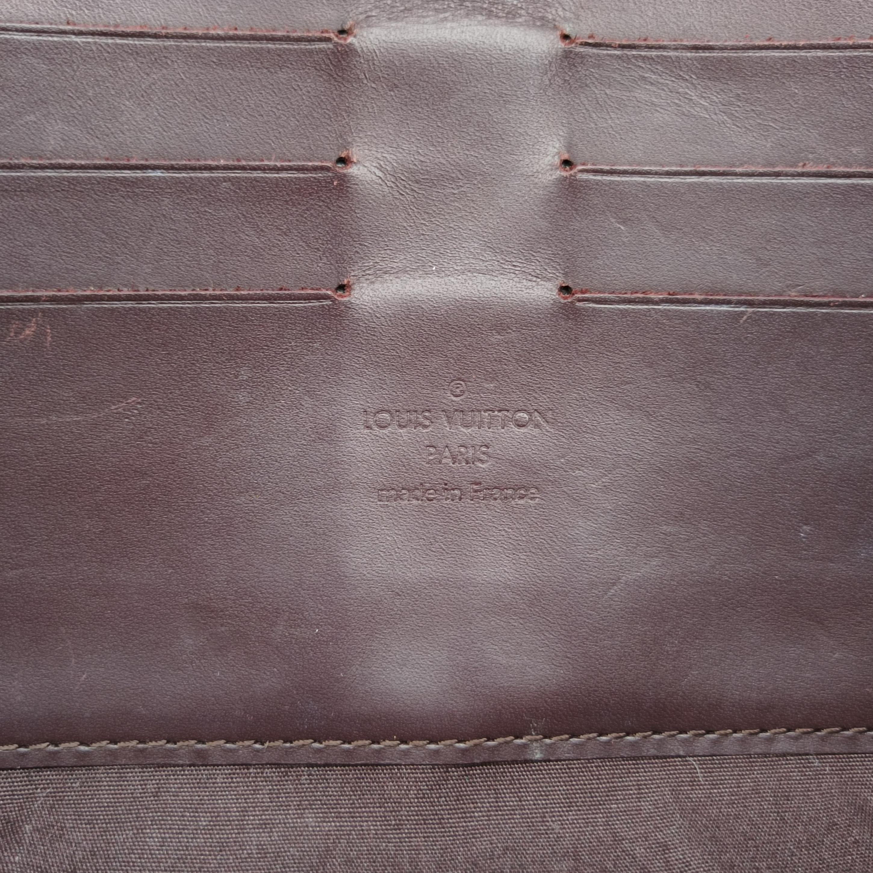 Vintage Louis Vuitton Clutch Ana Amarante Vernis M91549 shoulderbag | stylenewstar