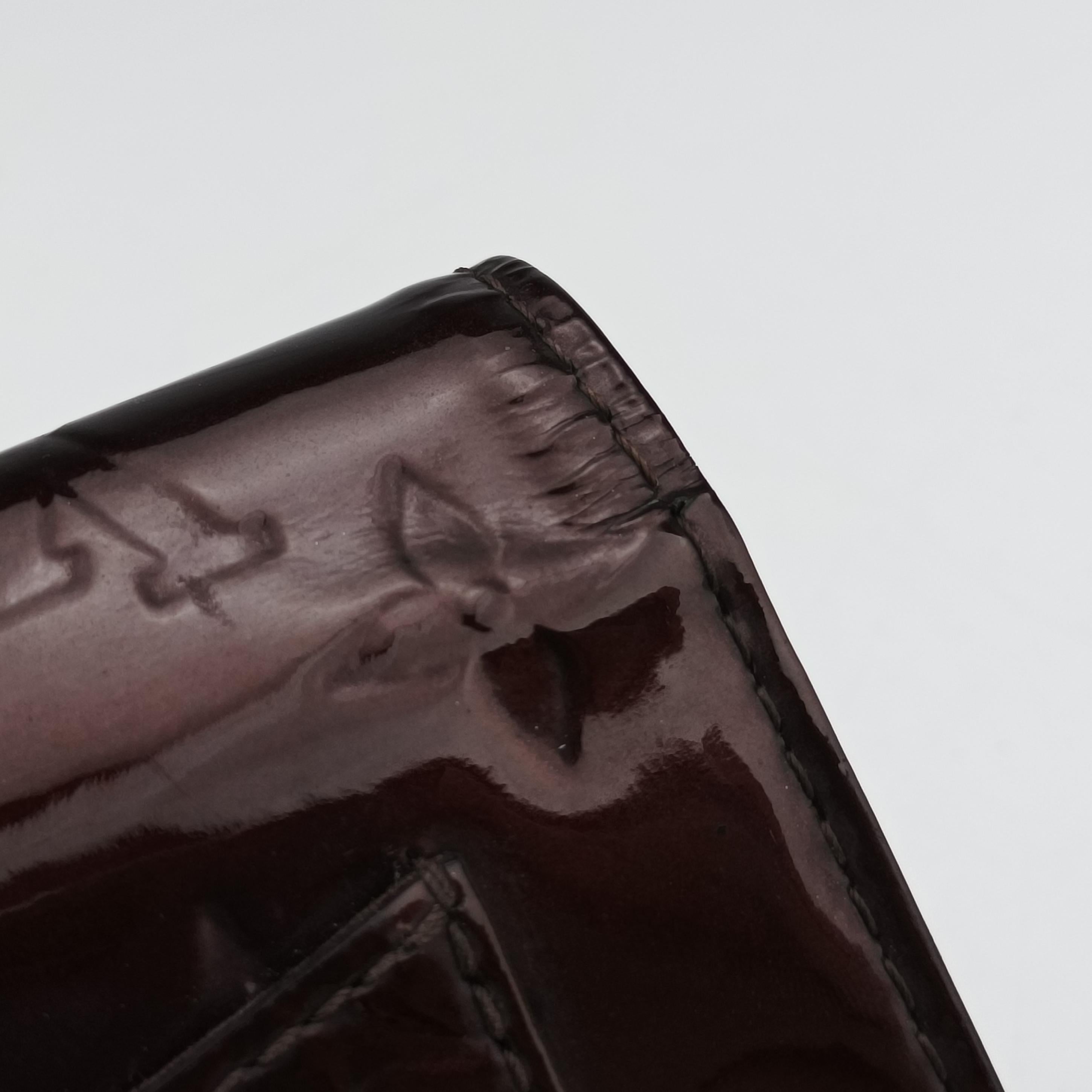 Vintage Louis Vuitton Clutch Ana Amarante Vernis M91549 shoulderbag | stylenewstar