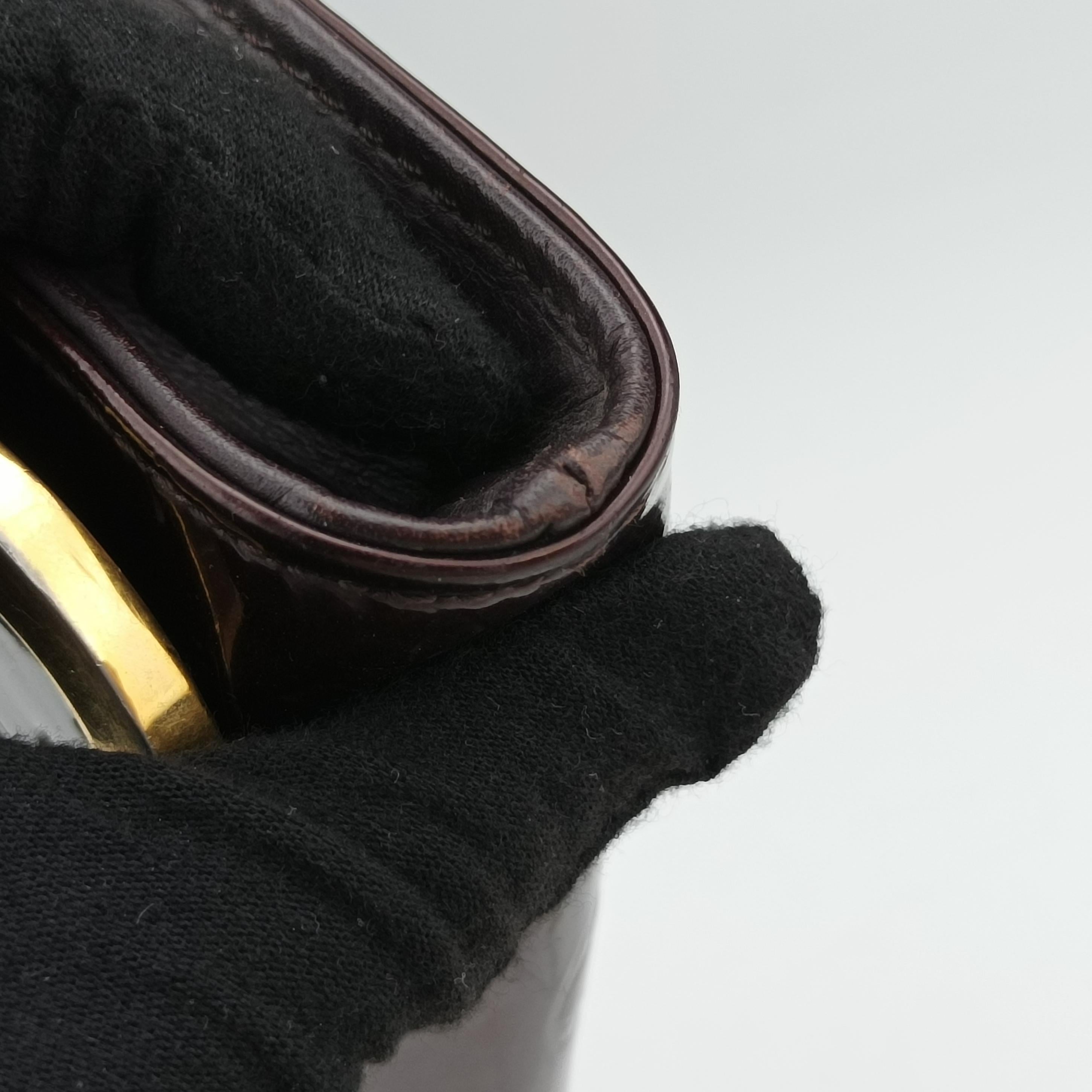 Vintage Louis Vuitton Clutch Ana Amarante Vernis M91549 shoulderbag | stylenewstar