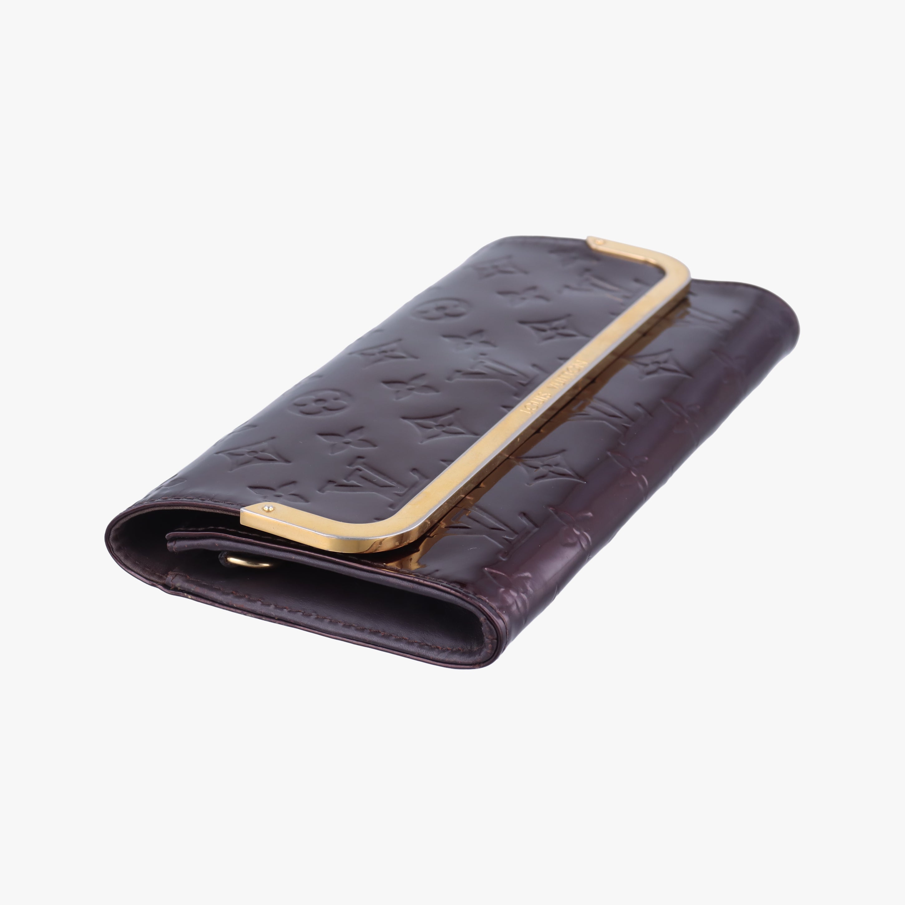 Vintage Louis Vuitton Clutch Ana Amarante Vernis M91549 shoulderbag | stylenewstar