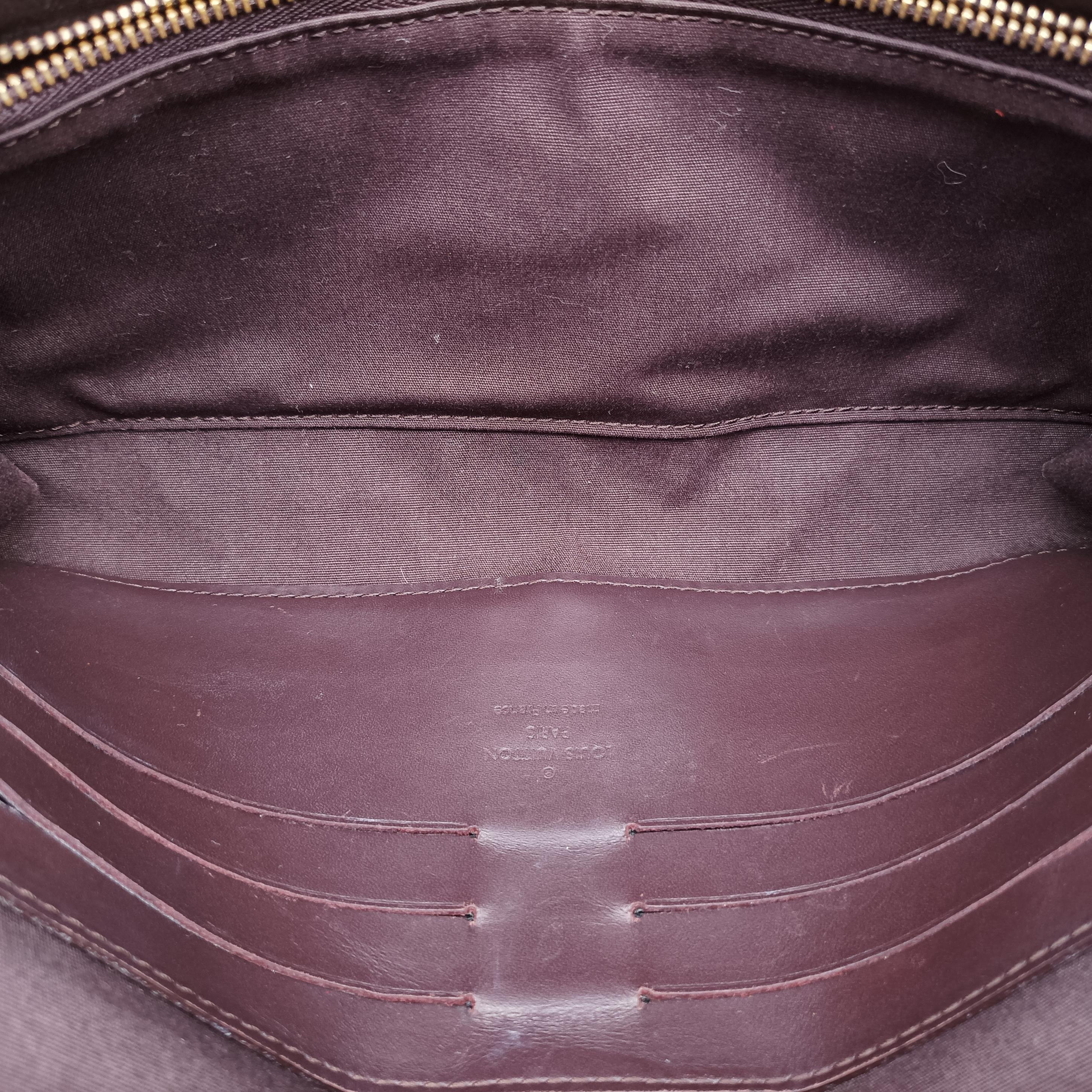 Vintage Louis Vuitton Clutch Ana Amarante Vernis M91549 shoulderbag | stylenewstar