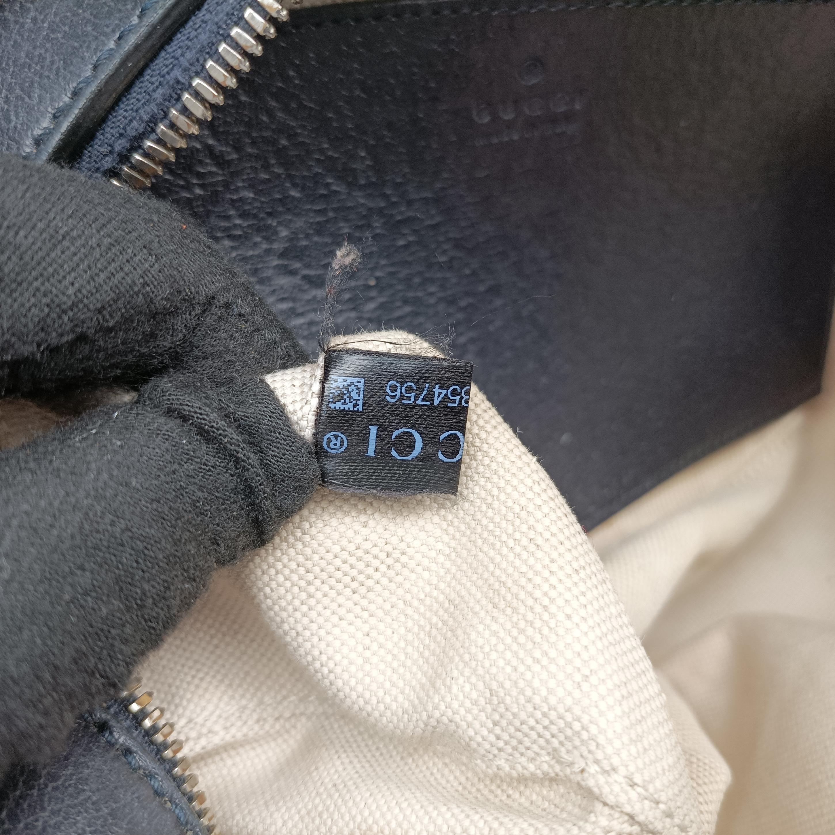 Pre-owned Gucci Ophidia beige×Black×Multicolour PVC coated canvas×leather 681064 shoulderbag | stylenewstar