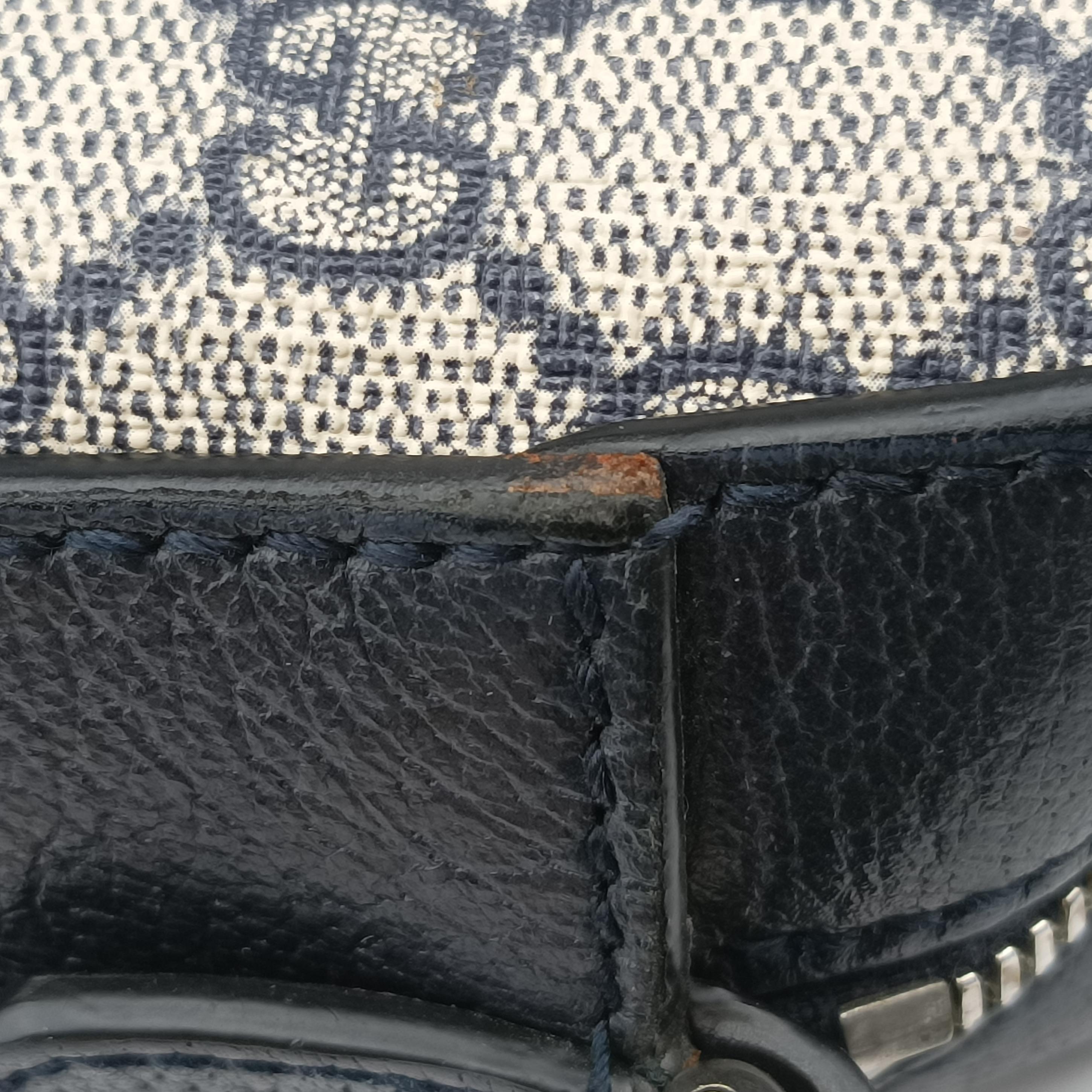 Pre-owned Gucci Ophidia beige×Black×Multicolour PVC coated canvas×leather 681064 shoulderbag | stylenewstar