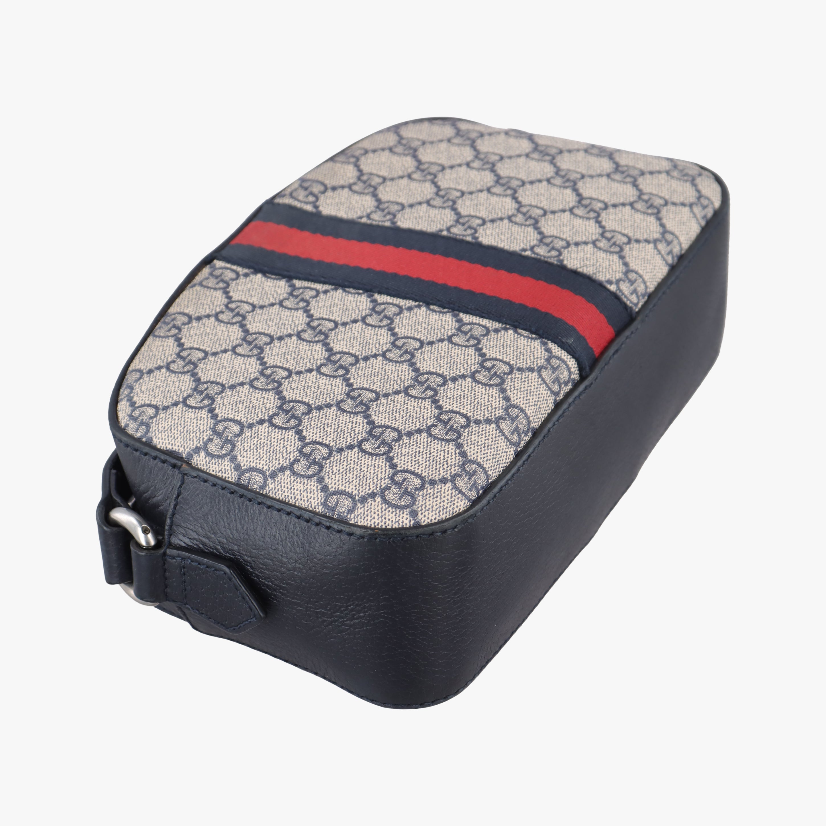 Pre-owned Gucci Ophidia beige×Black×Multicolour PVC coated canvas×leather 681064 shoulderbag | stylenewstar