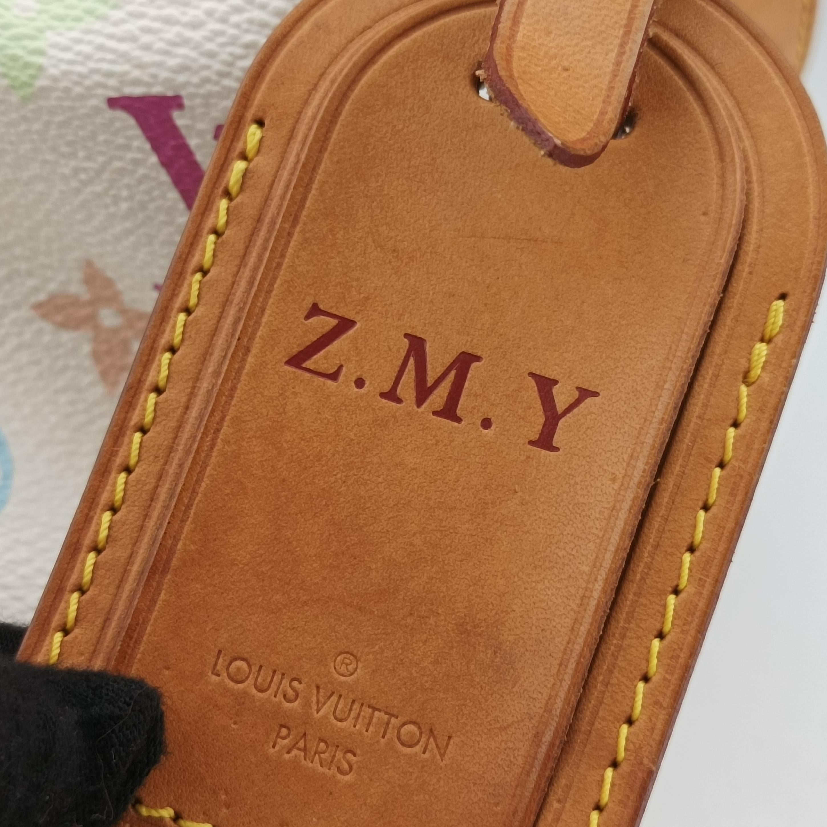 Secondhand Louis Vuitton Petit Noe white Monogram Multicolor M42229 shoulderbag | stylenewstar