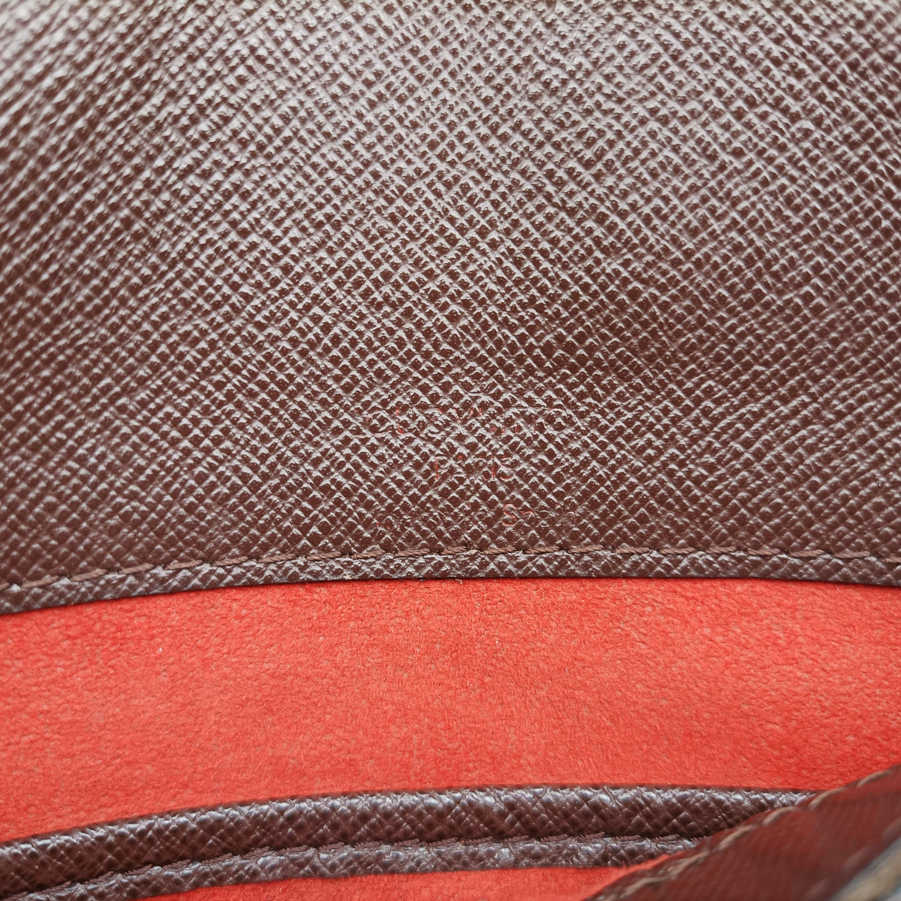 Secondhand Louis Vuitton Mustet Salsa (Long strap) EBENE Damier Canvas N51300 shoulderbag | stylenewstar