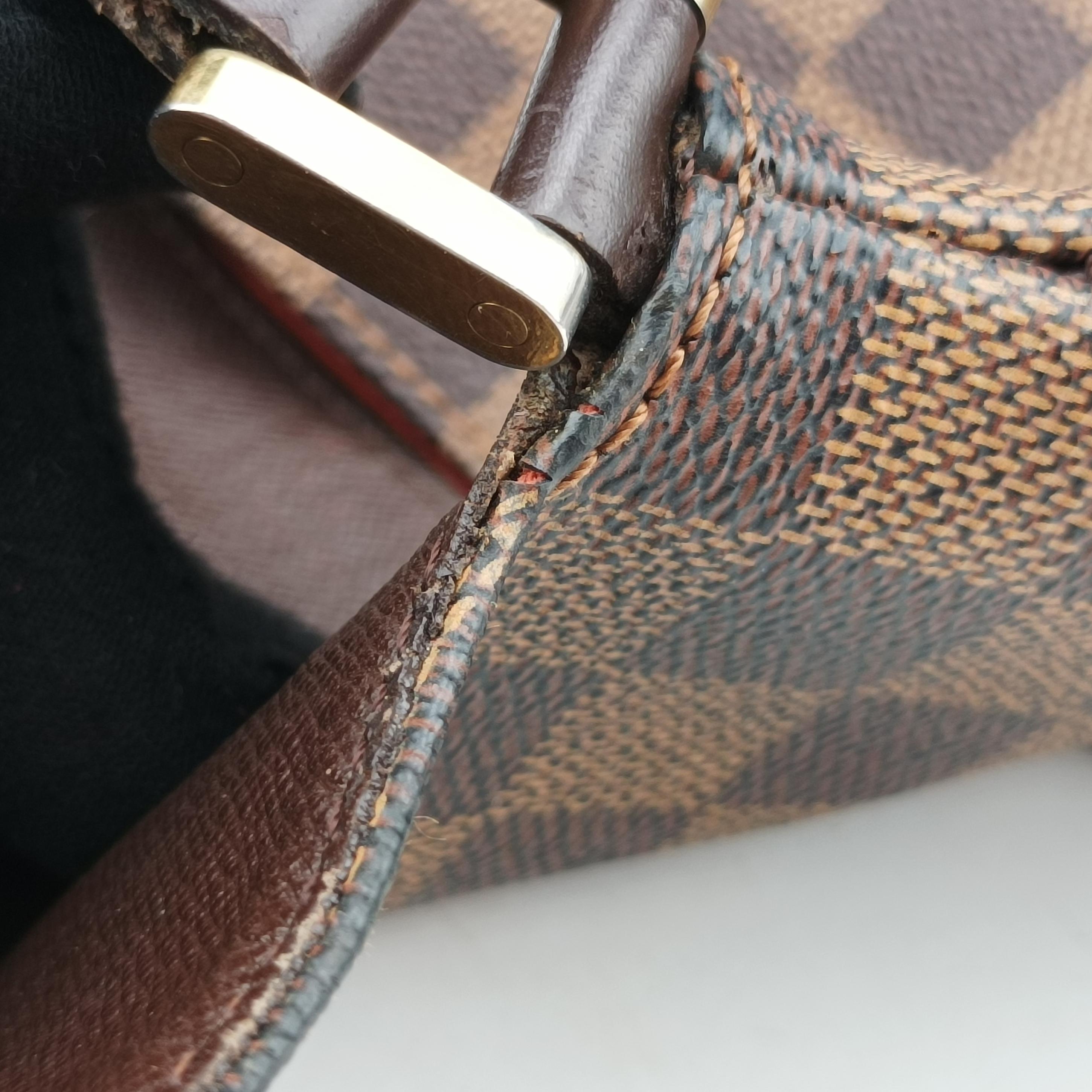 Secondhand Louis Vuitton Mustet Salsa (Long strap) EBENE Damier Canvas N51300 shoulderbag | stylenewstar