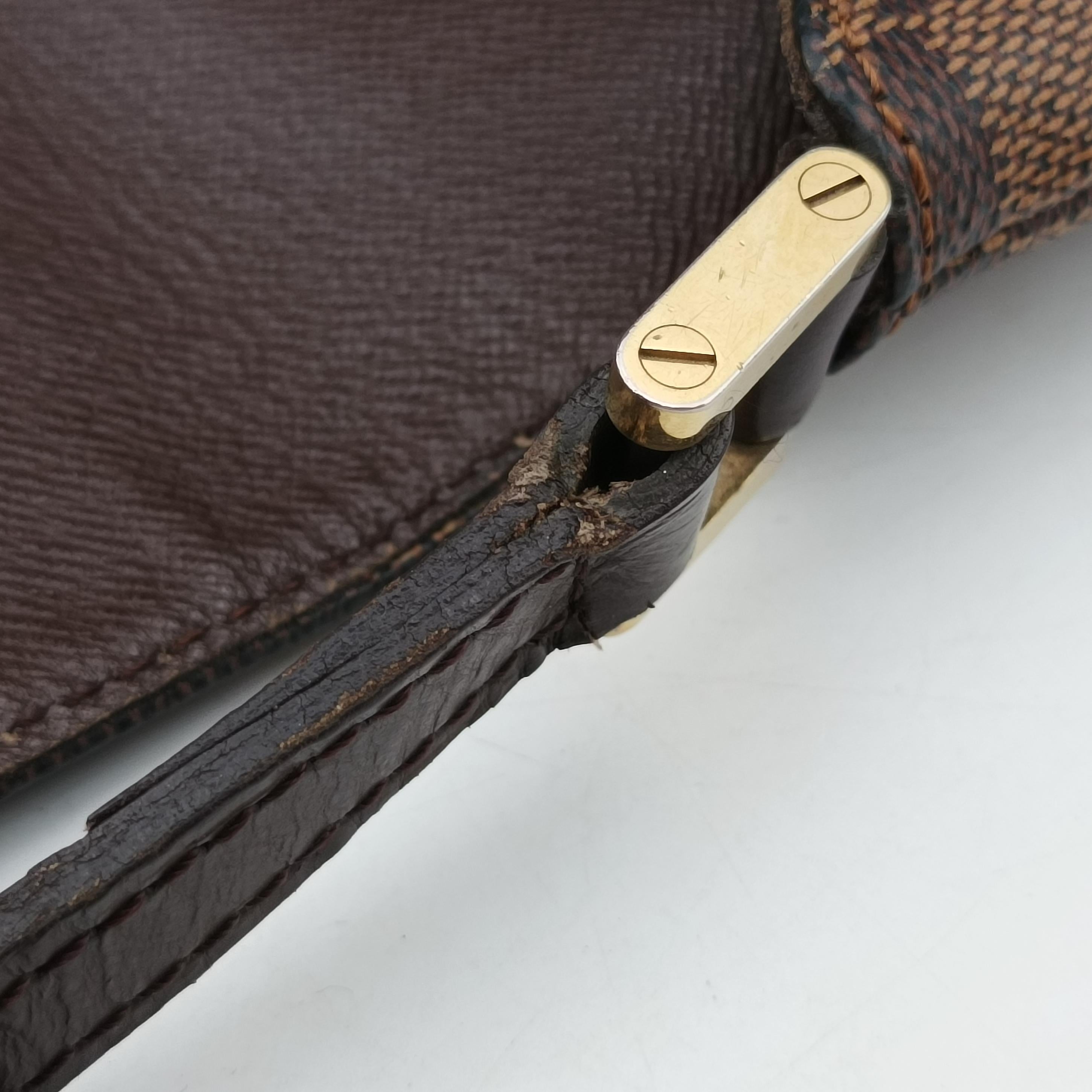 Secondhand Louis Vuitton Mustet Salsa (Long strap) EBENE Damier Canvas N51300 shoulderbag | stylenewstar