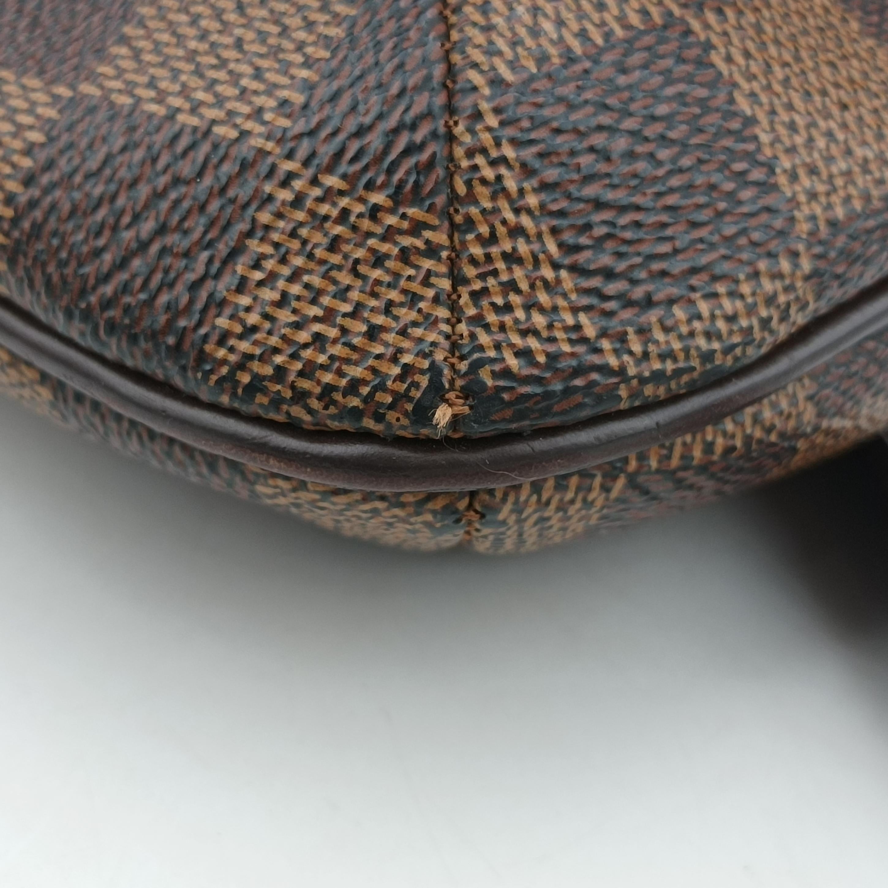 Secondhand Louis Vuitton Mustet Salsa (Long strap) EBENE Damier Canvas N51300 shoulderbag | stylenewstar