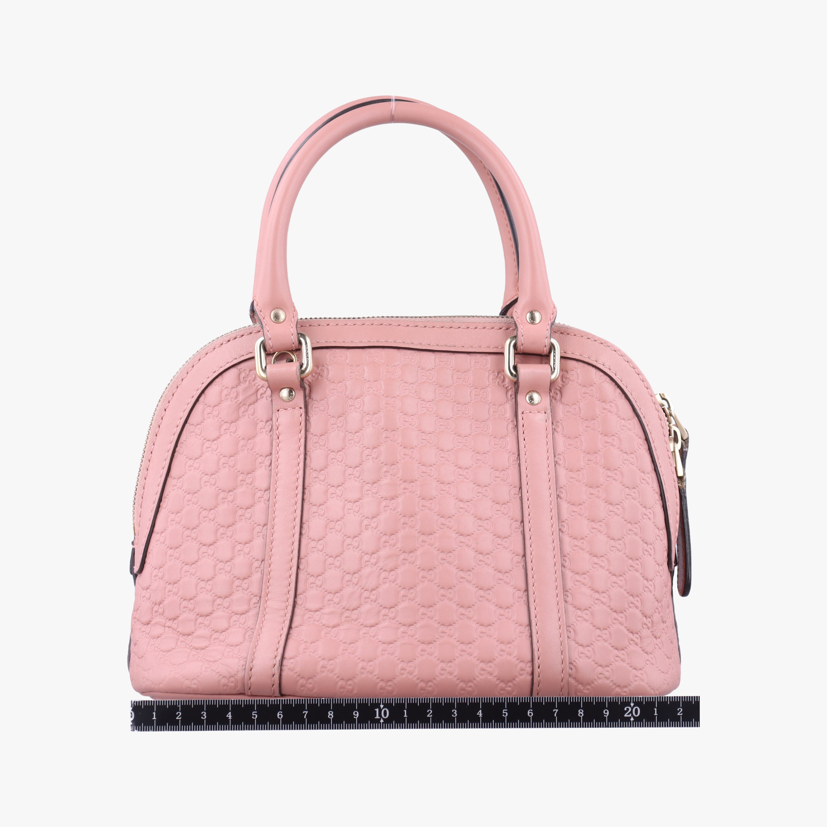 Pre-owned Gucci Microguccissima Pink Leather 449654 shoulderbag | stylenewstar