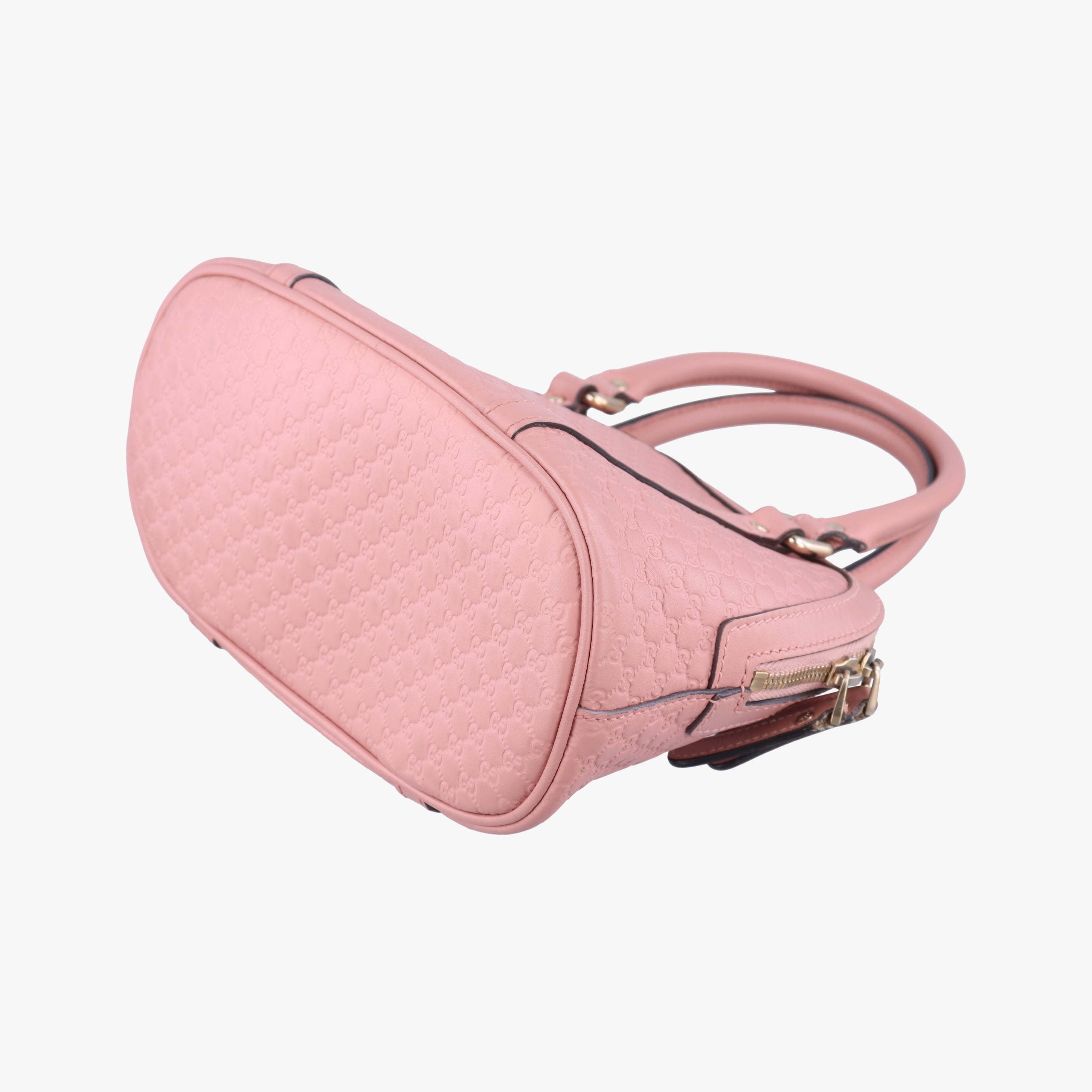 Pre-owned Gucci Microguccissima Pink Leather 449654 shoulderbag | stylenewstar