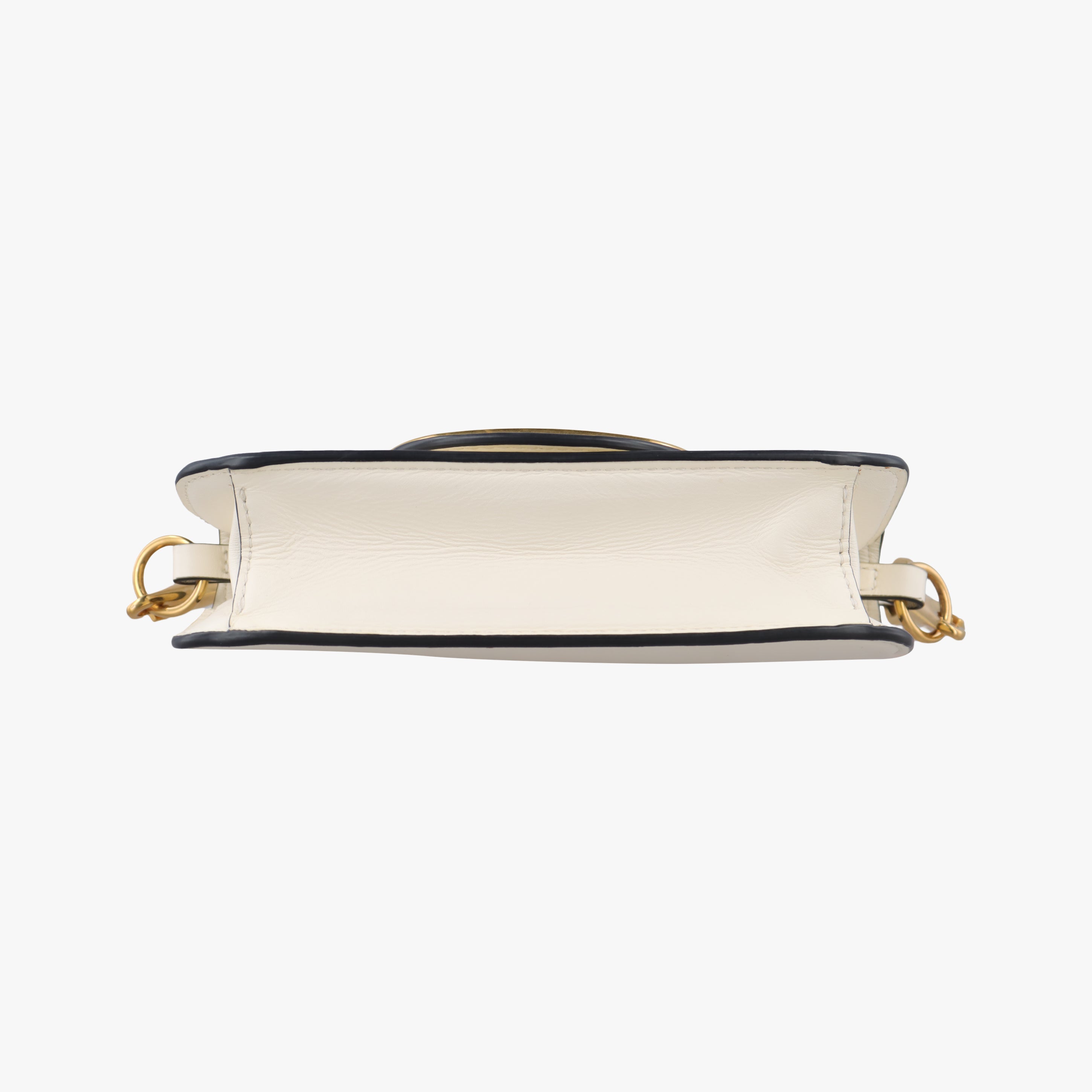 Pre-owned Valentino Garavani Loco White Leather  handbag | stylenewstar