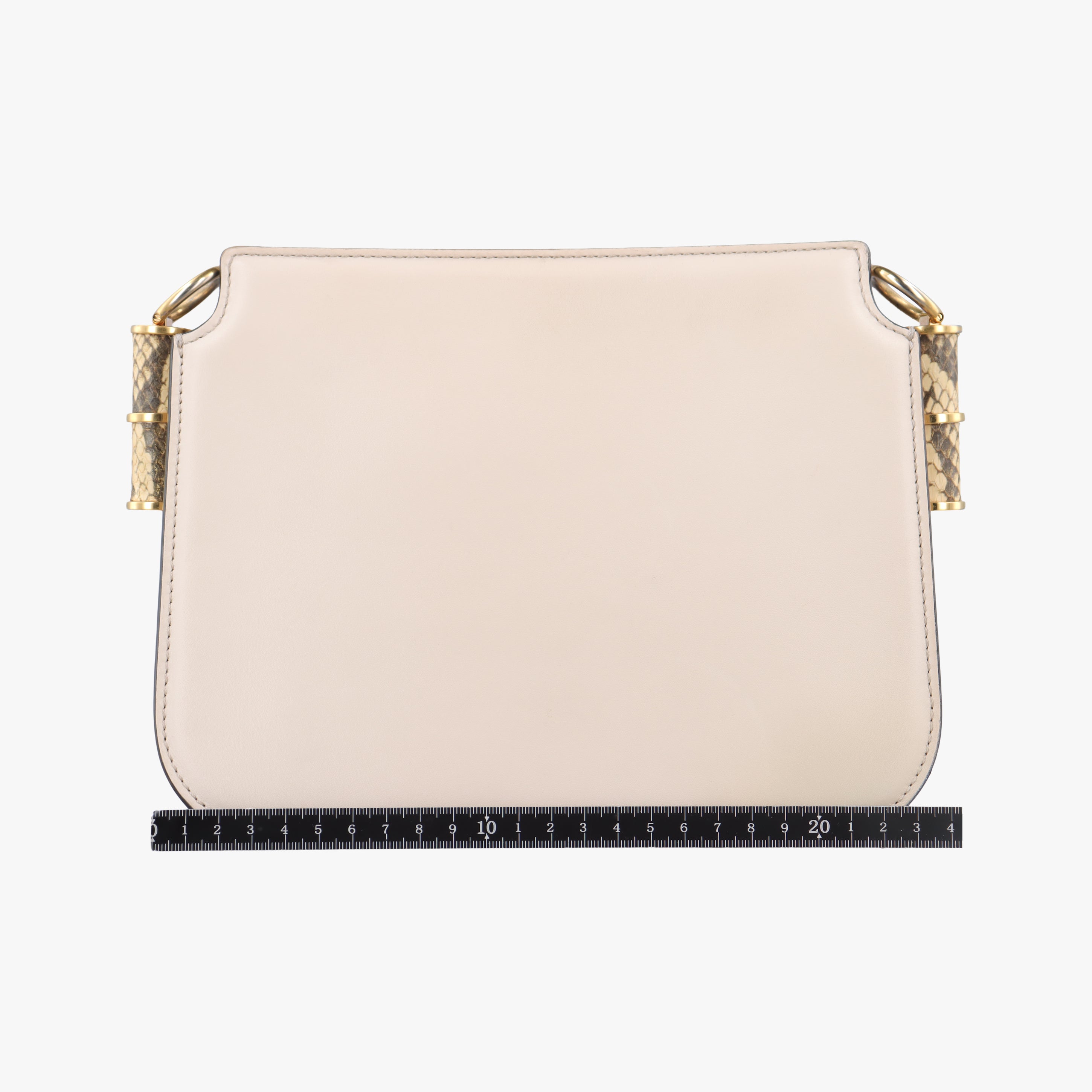 Vintage Fendi Touch Beige Leather 8BT349 shoulderbag | stylenewstar