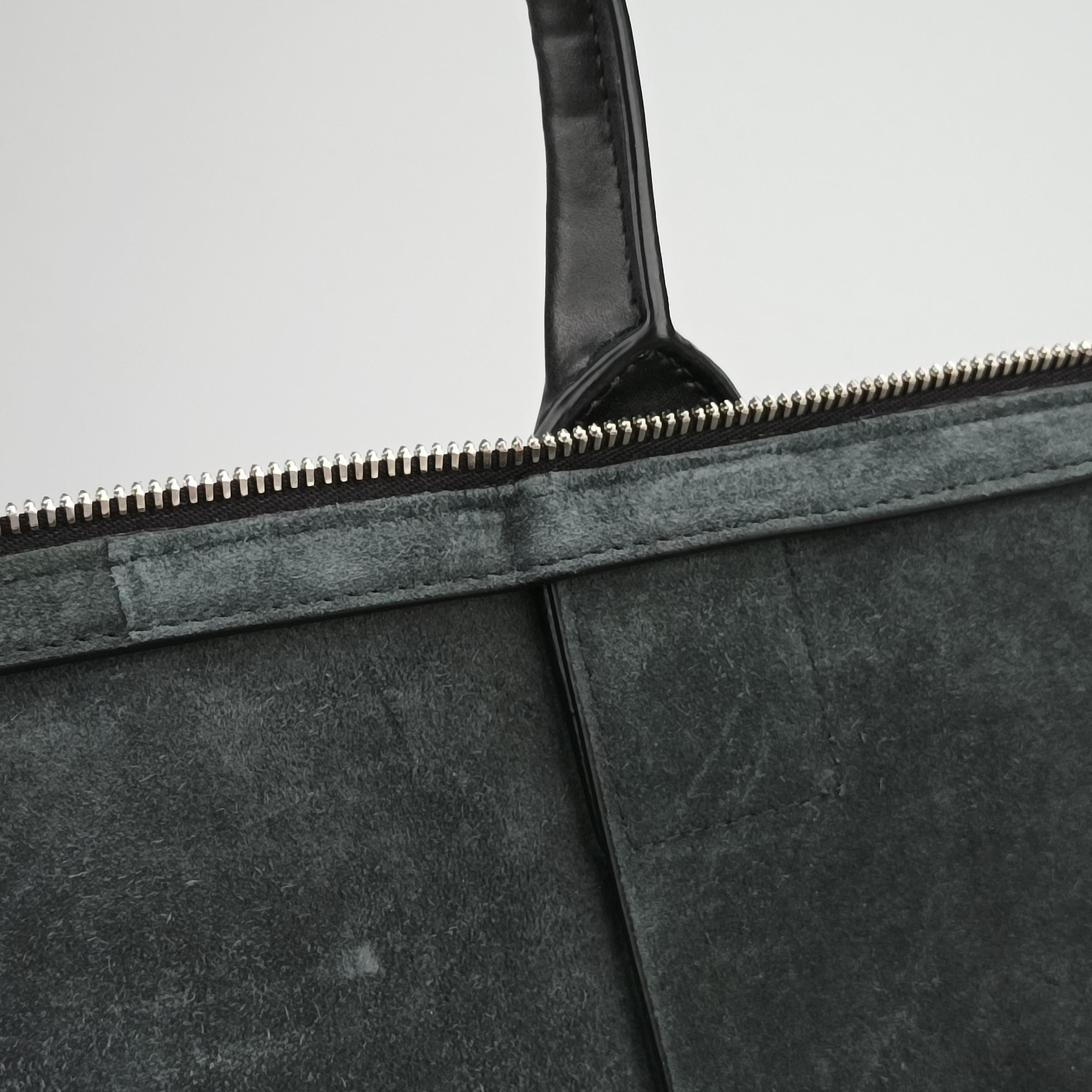 Pre-owned Bottega Veneta The Arcotote Black lambskin  shoulderbag | stylenewstar