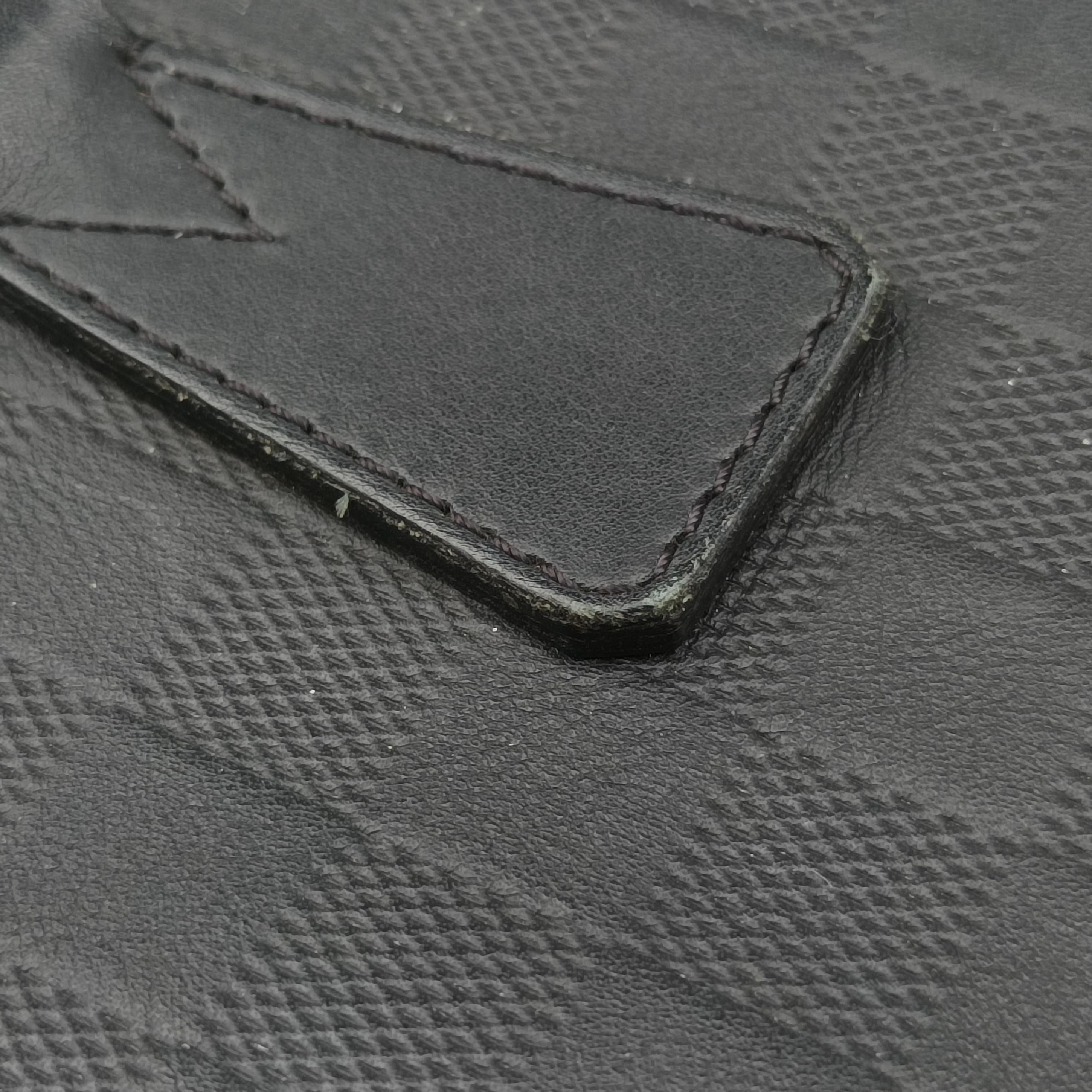 Vintage Louis Vuitton Porte Documents Jour Noir Damier Graphite N48224 handbag | stylenewstar