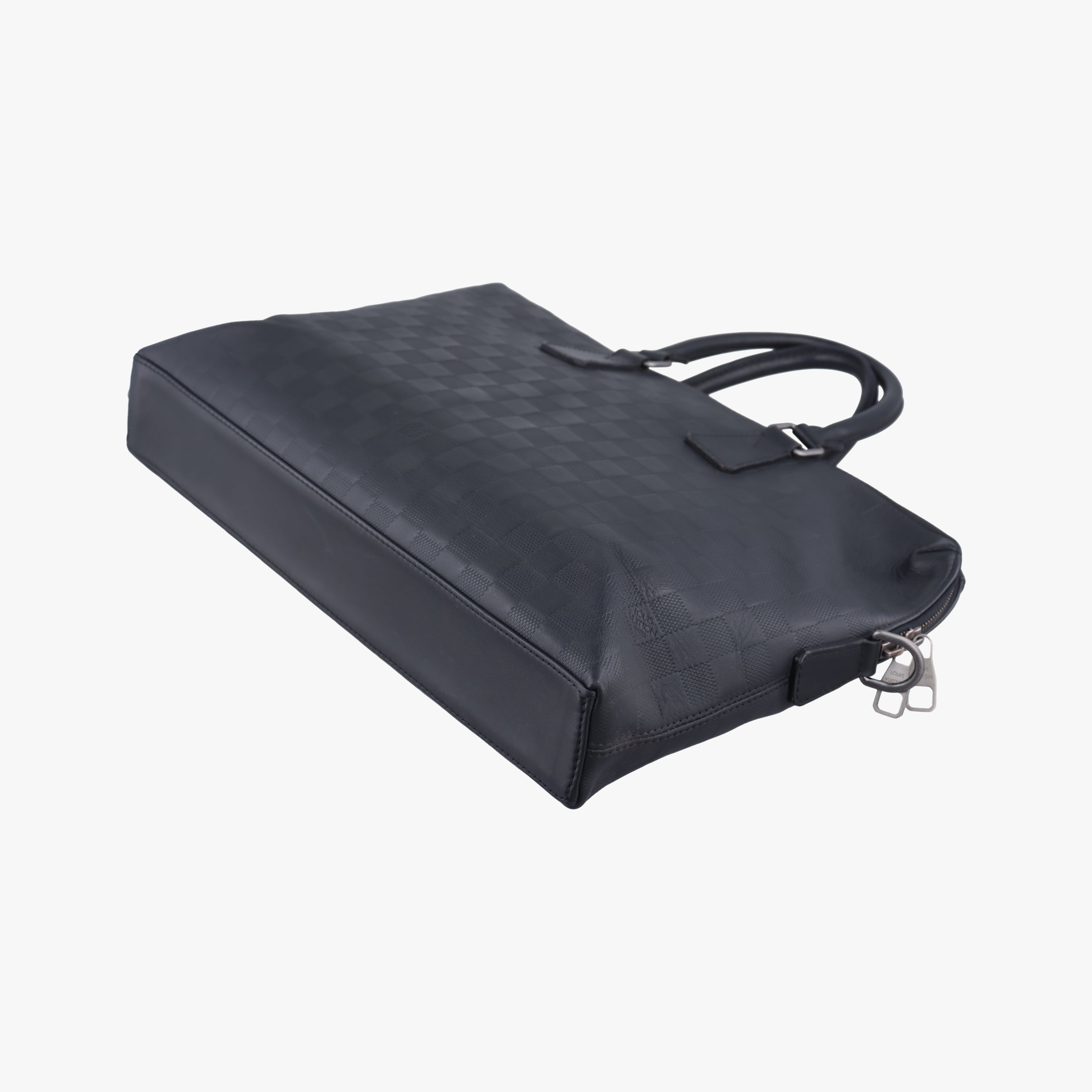 Vintage Louis Vuitton Porte Documents Jour Noir Damier Graphite N48224 handbag | stylenewstar