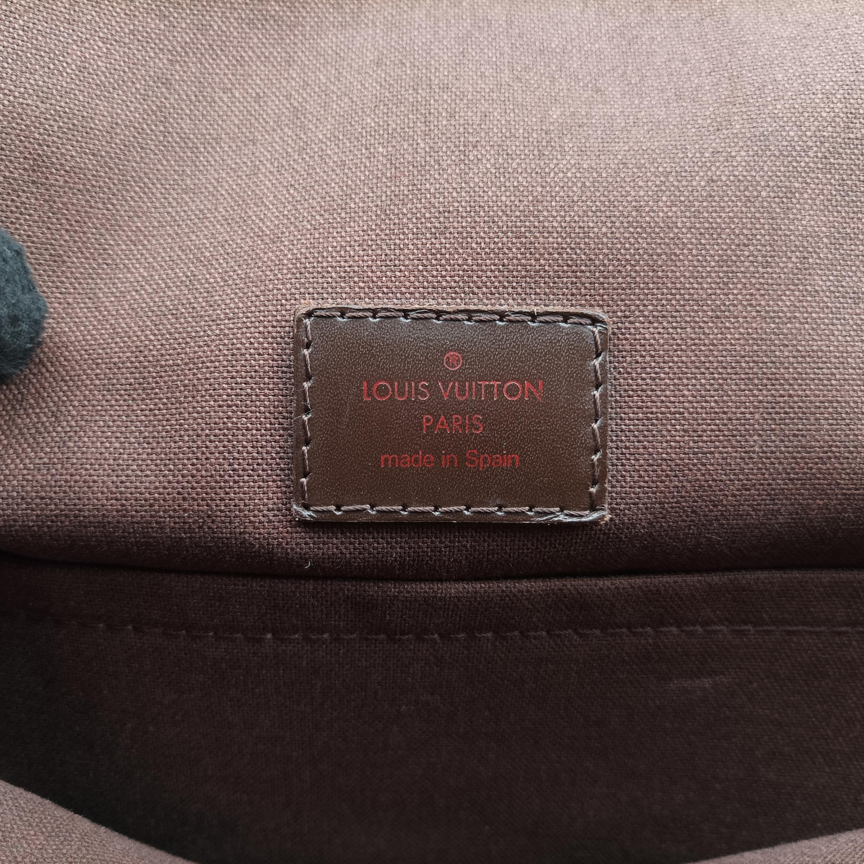 Vintage Louis Vuitton BROOKLYN MM EBENE Damier Canvas N51211 shoulderbag | stylenewstar