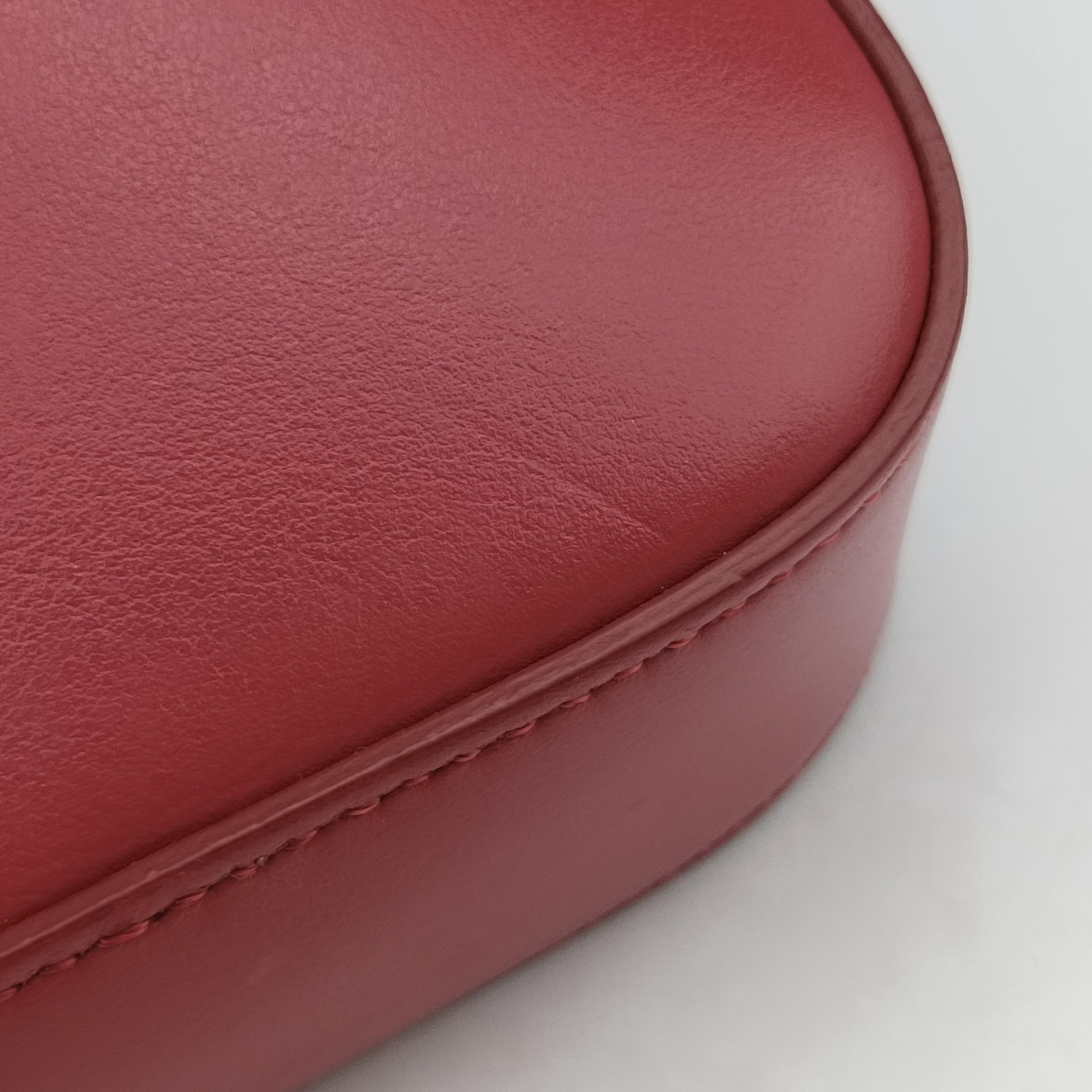 Pre-owned Celine Triomphe Pink leather  shoulderbag | stylenewstar