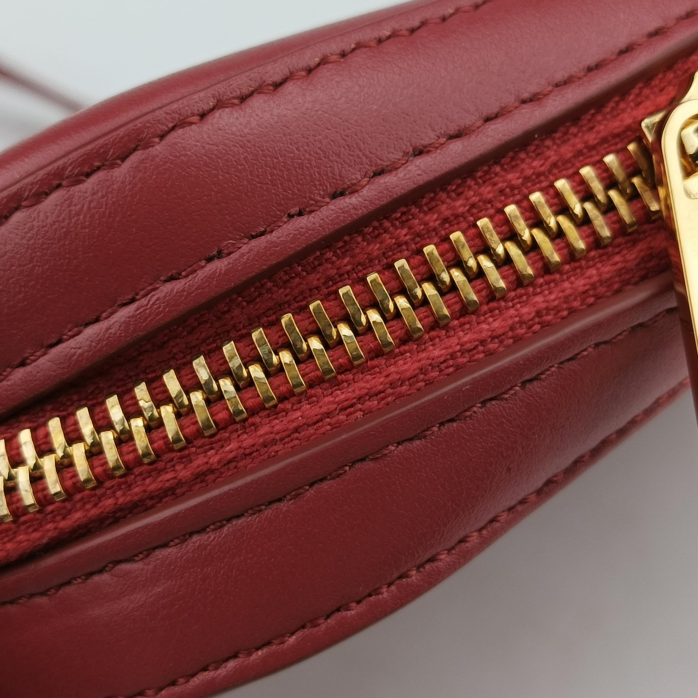 Pre-owned Celine Triomphe Pink leather  shoulderbag | stylenewstar