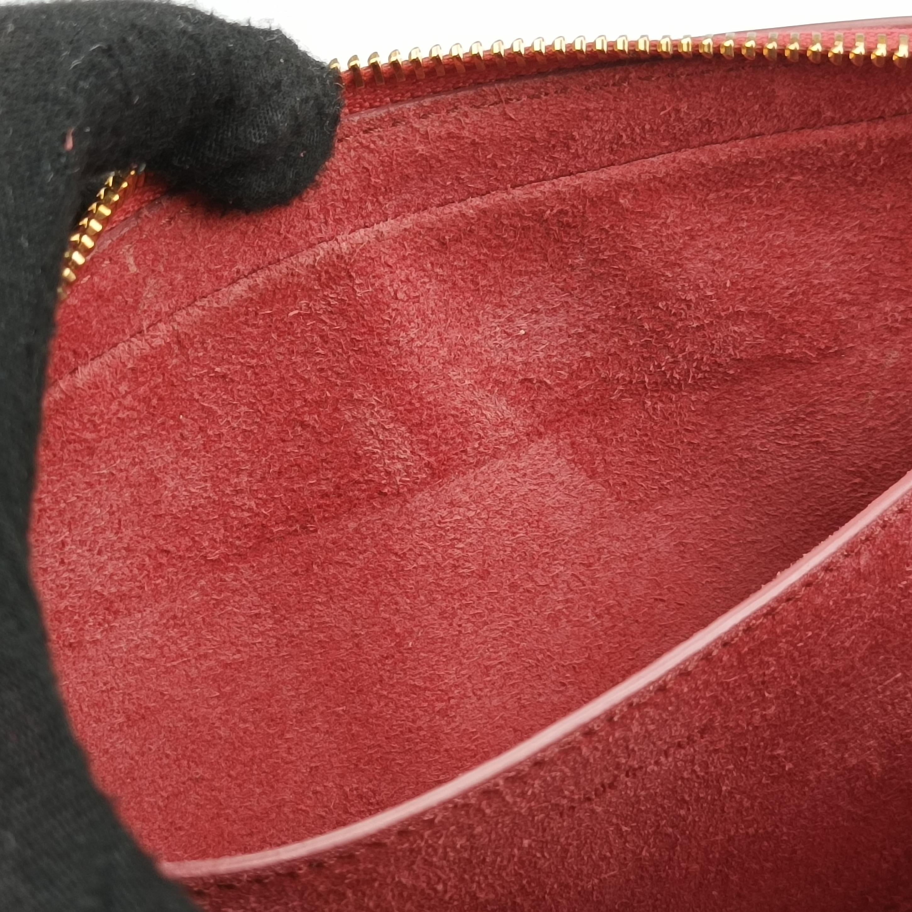 Pre-owned Celine Triomphe Pink leather  shoulderbag | stylenewstar