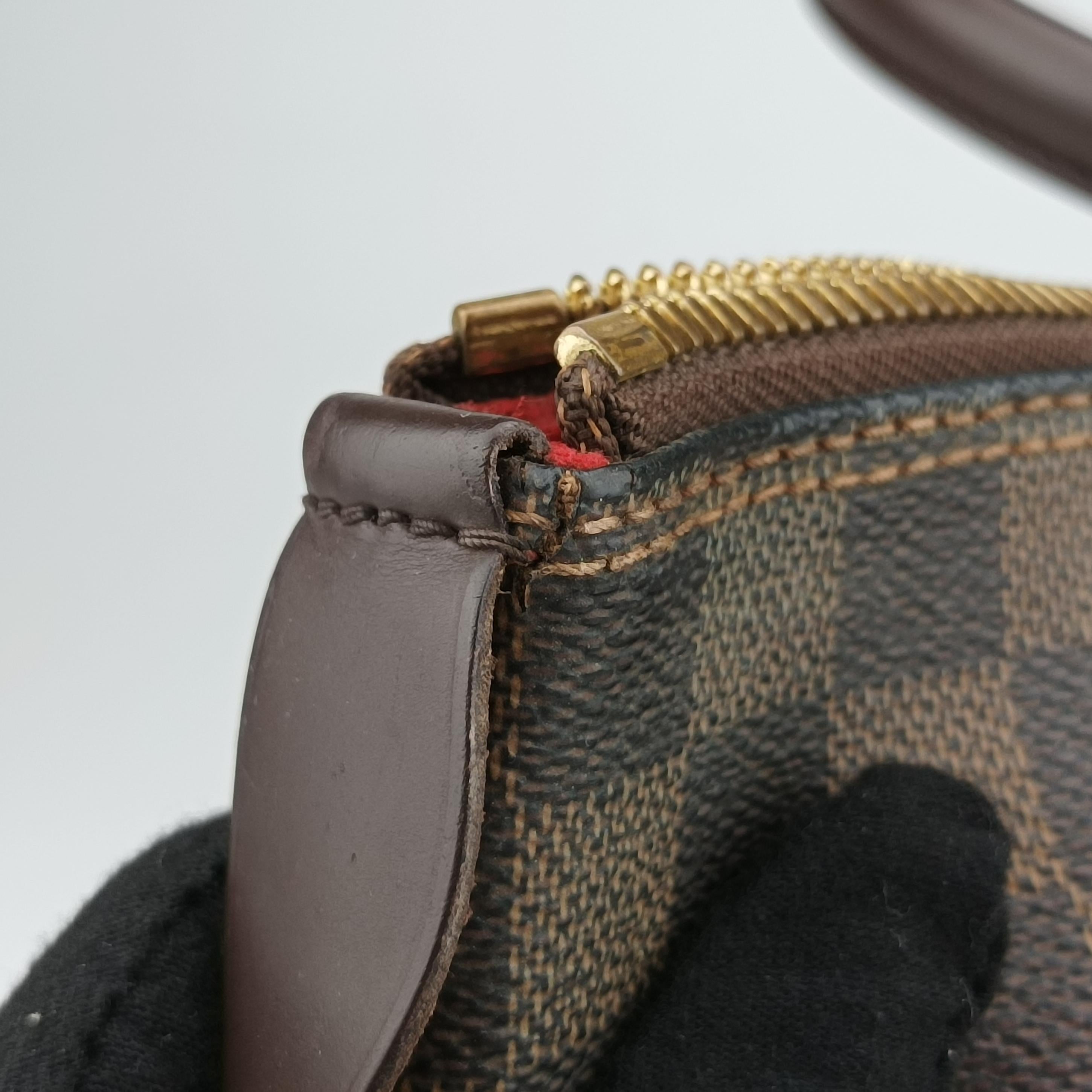 Vintage Louis Vuitton SALEYA MM EBENE Damier Canvas N51182 shoulderbag | stylenewstar
