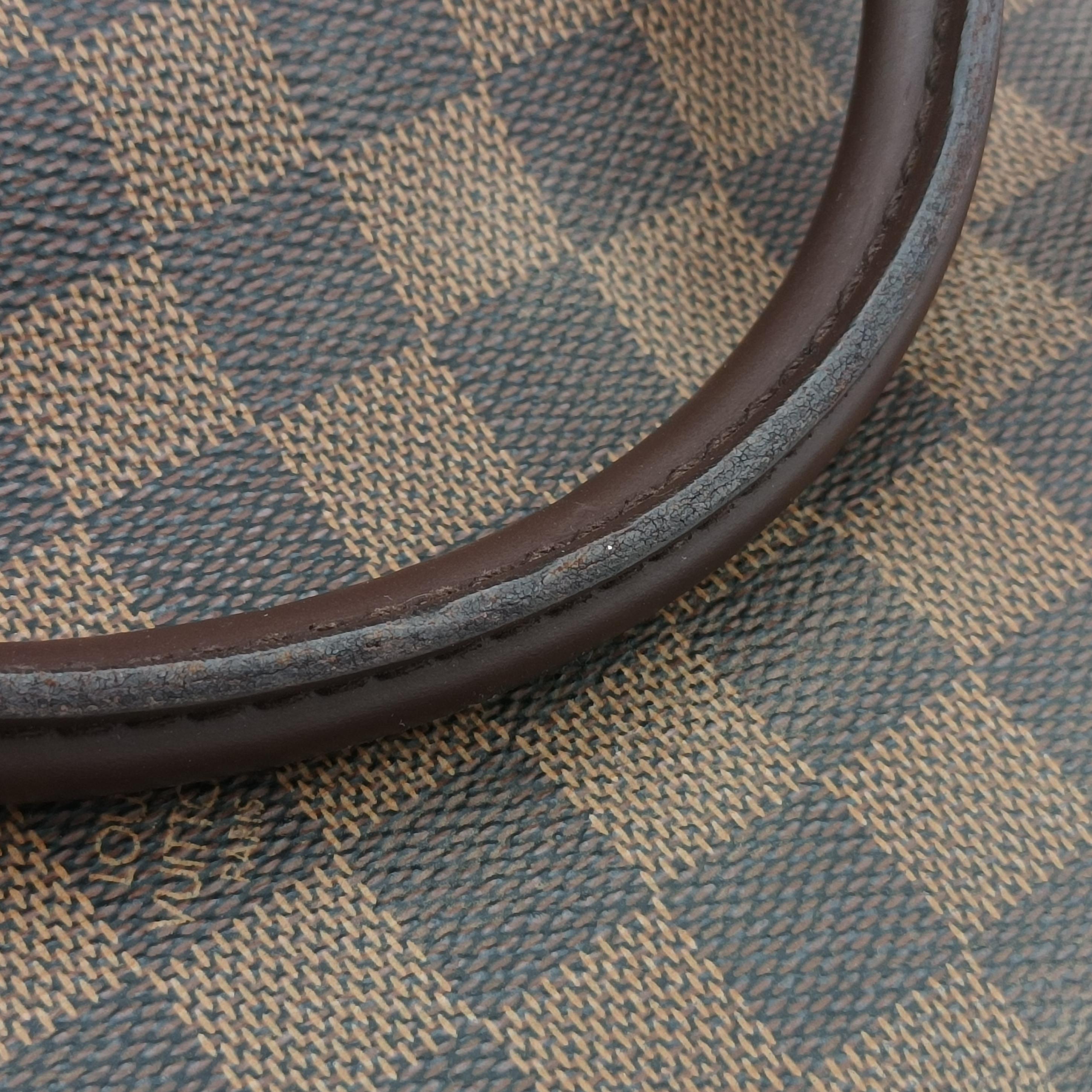 Vintage Louis Vuitton SALEYA MM EBENE Damier Canvas N51182 shoulderbag | stylenewstar